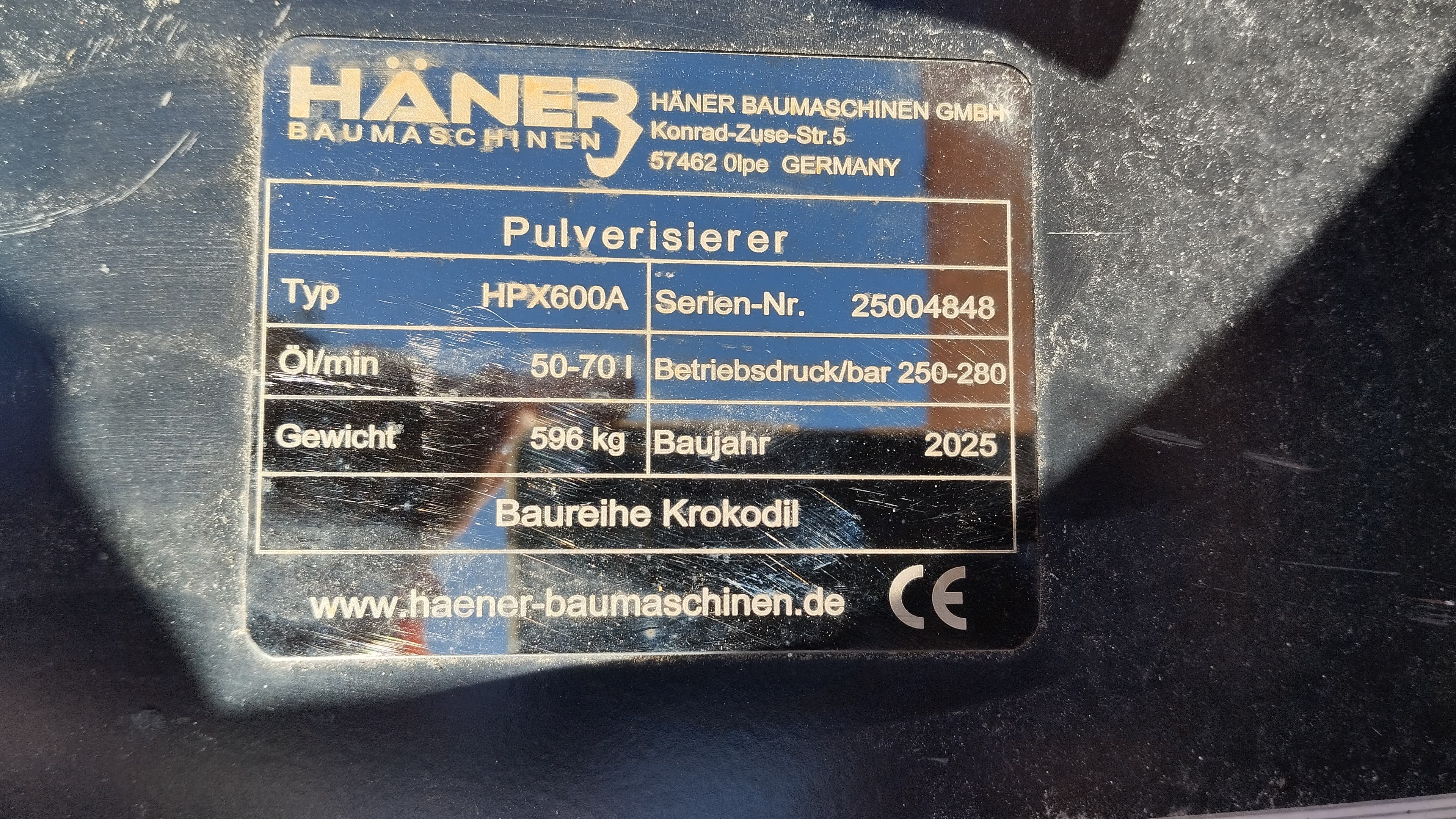 Cisaille de démolition HANER HPX600 — image 6
