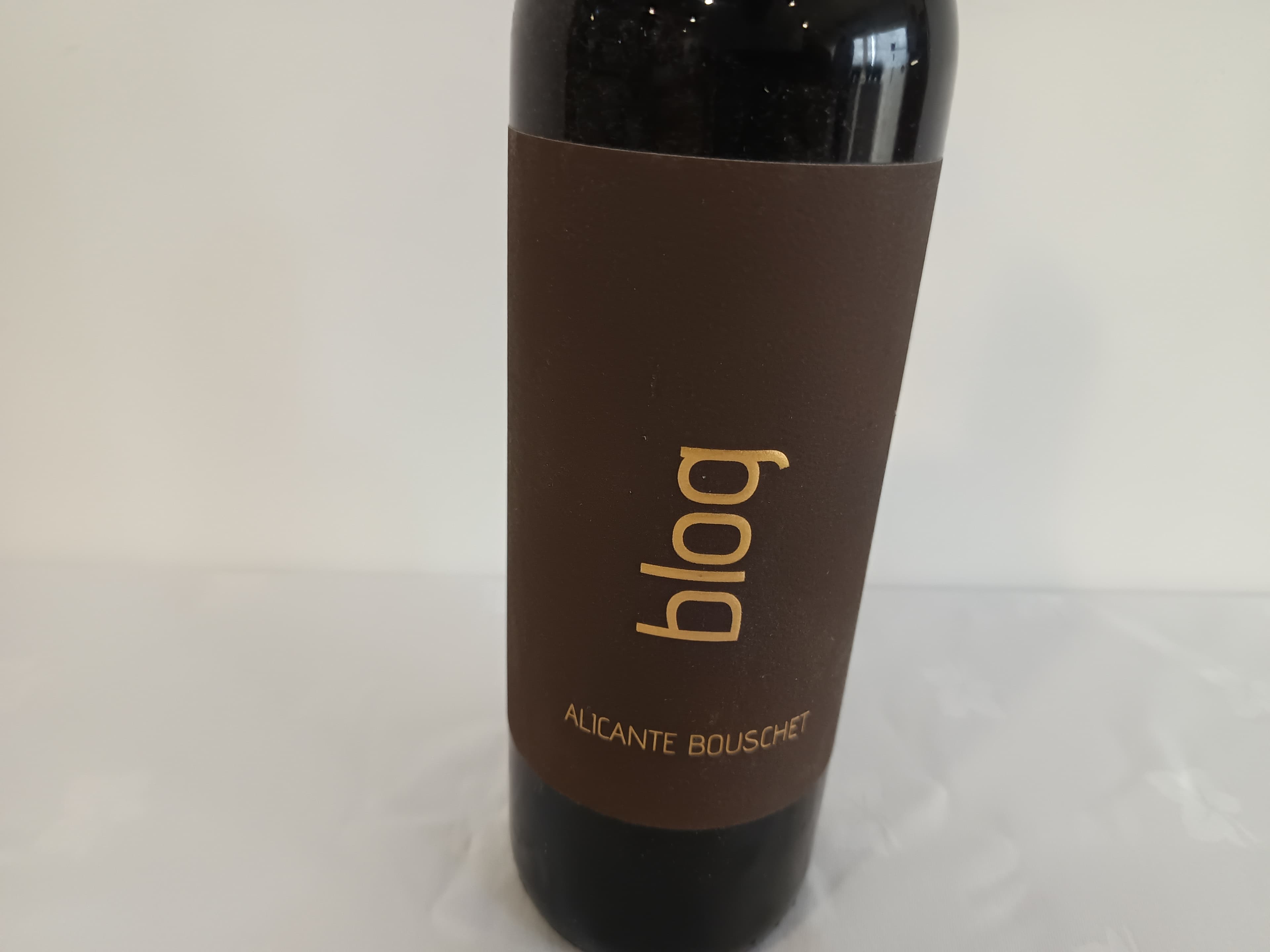 Garrafa de vinho tinto blog Alicante Bouschet 2018 — imagem 2