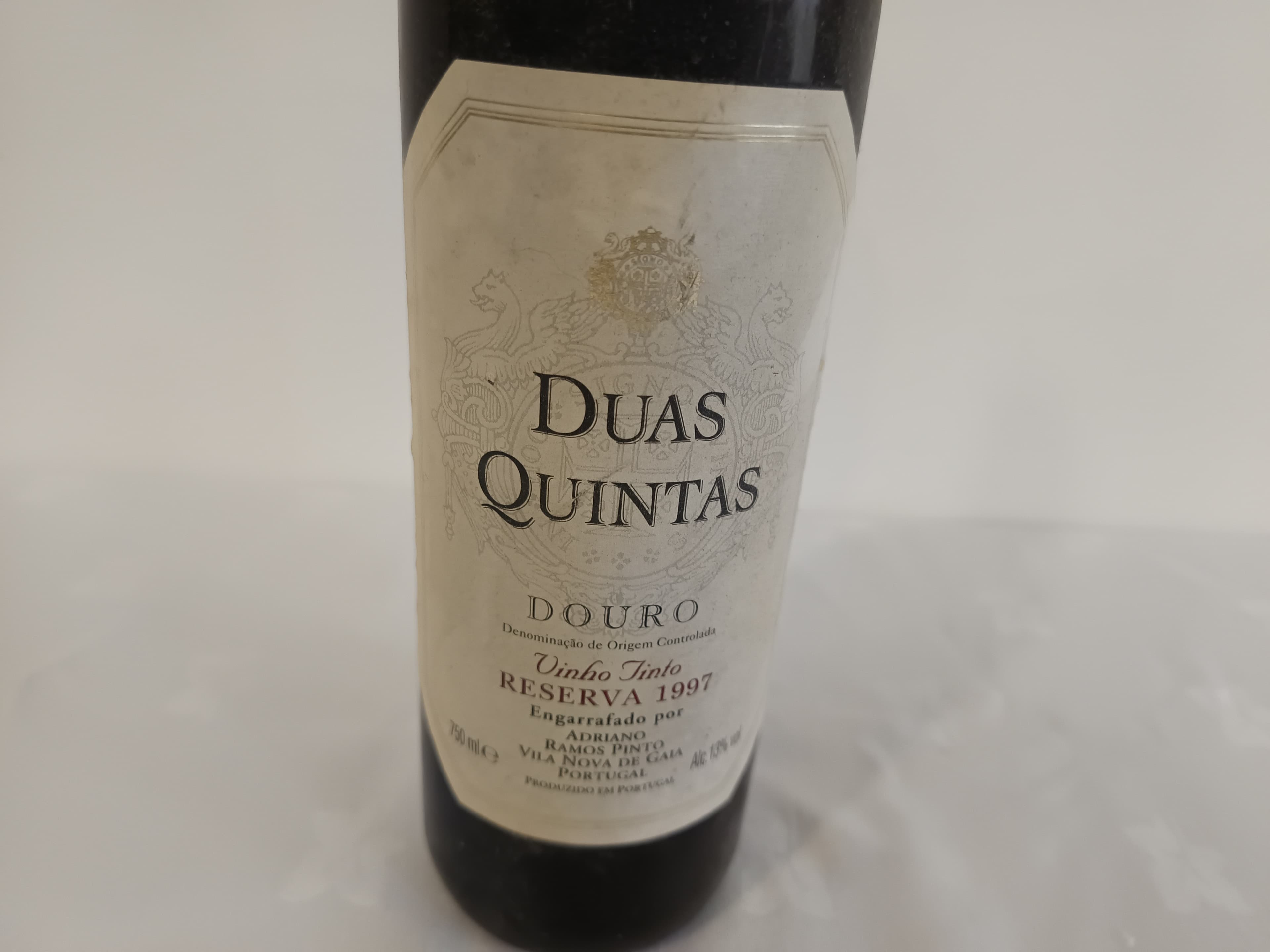Garrafa de vinho tinto Duas Quintas Douro Reserva 1997 — imagem 2