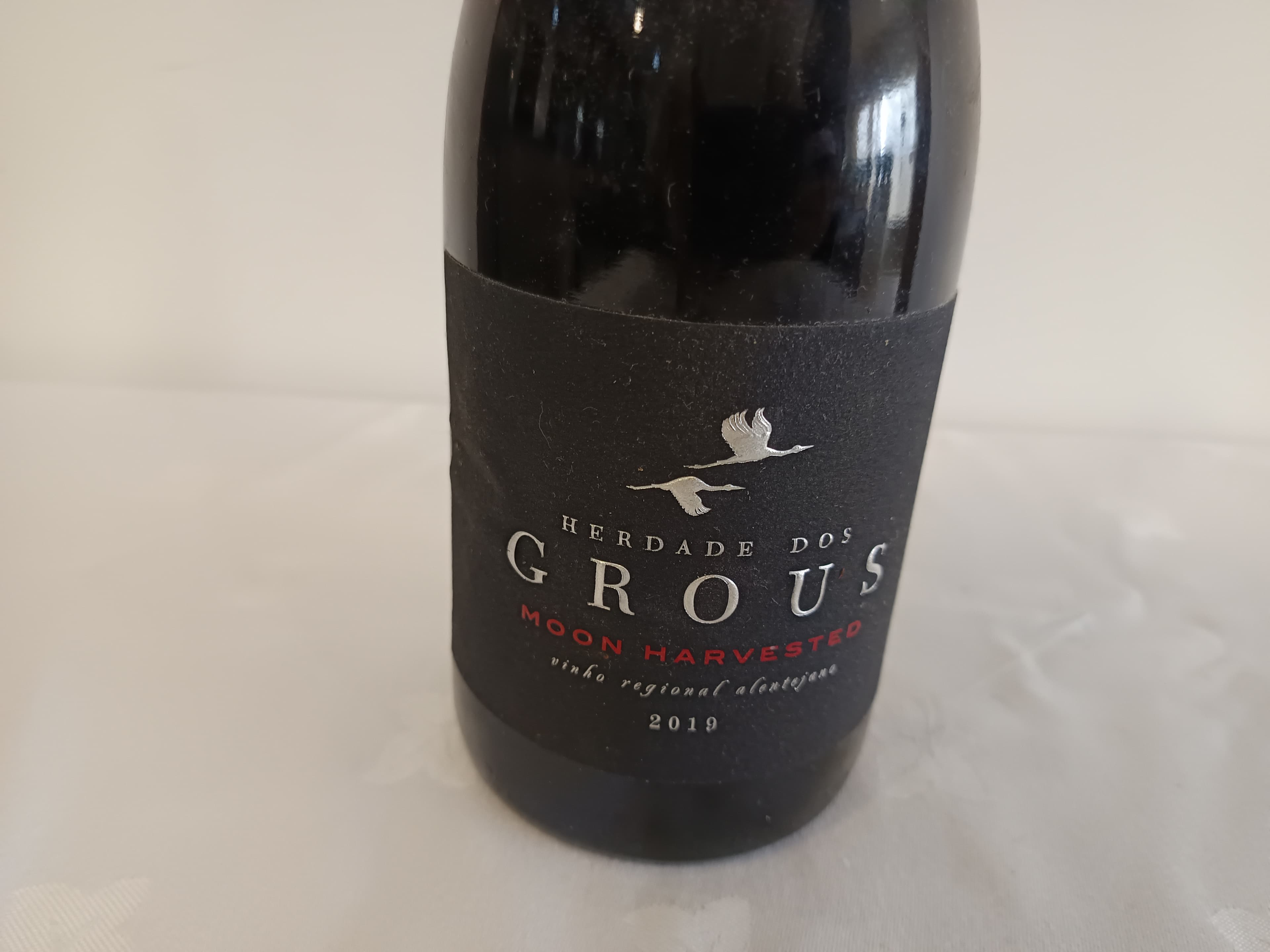 Garrafa de vinho tinto Herdade dos Grous Moon Harvested 2019 — imagen 2