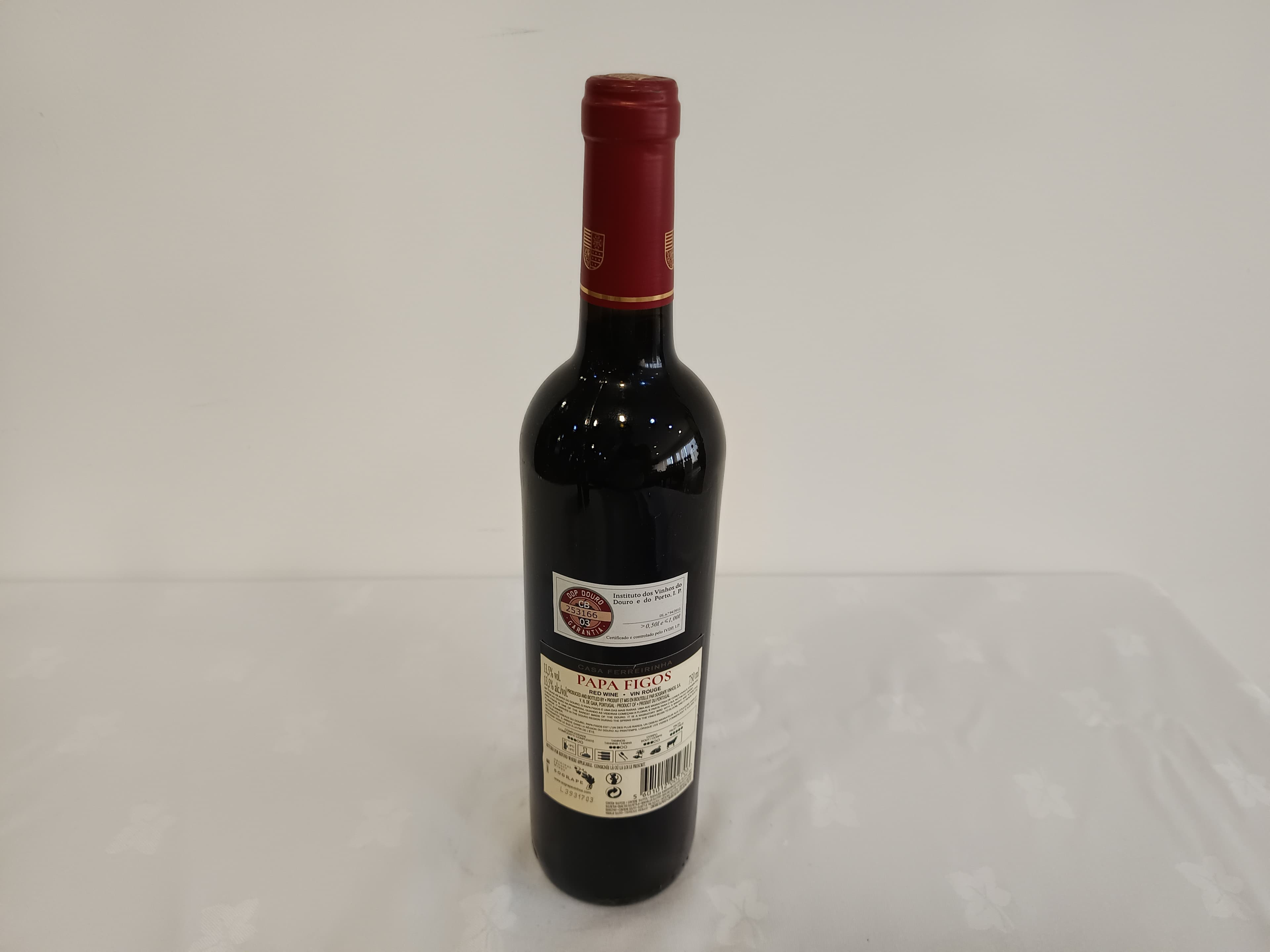 Garrafa de vinho tinto Papa Figos Douro 2018 — imagen 3