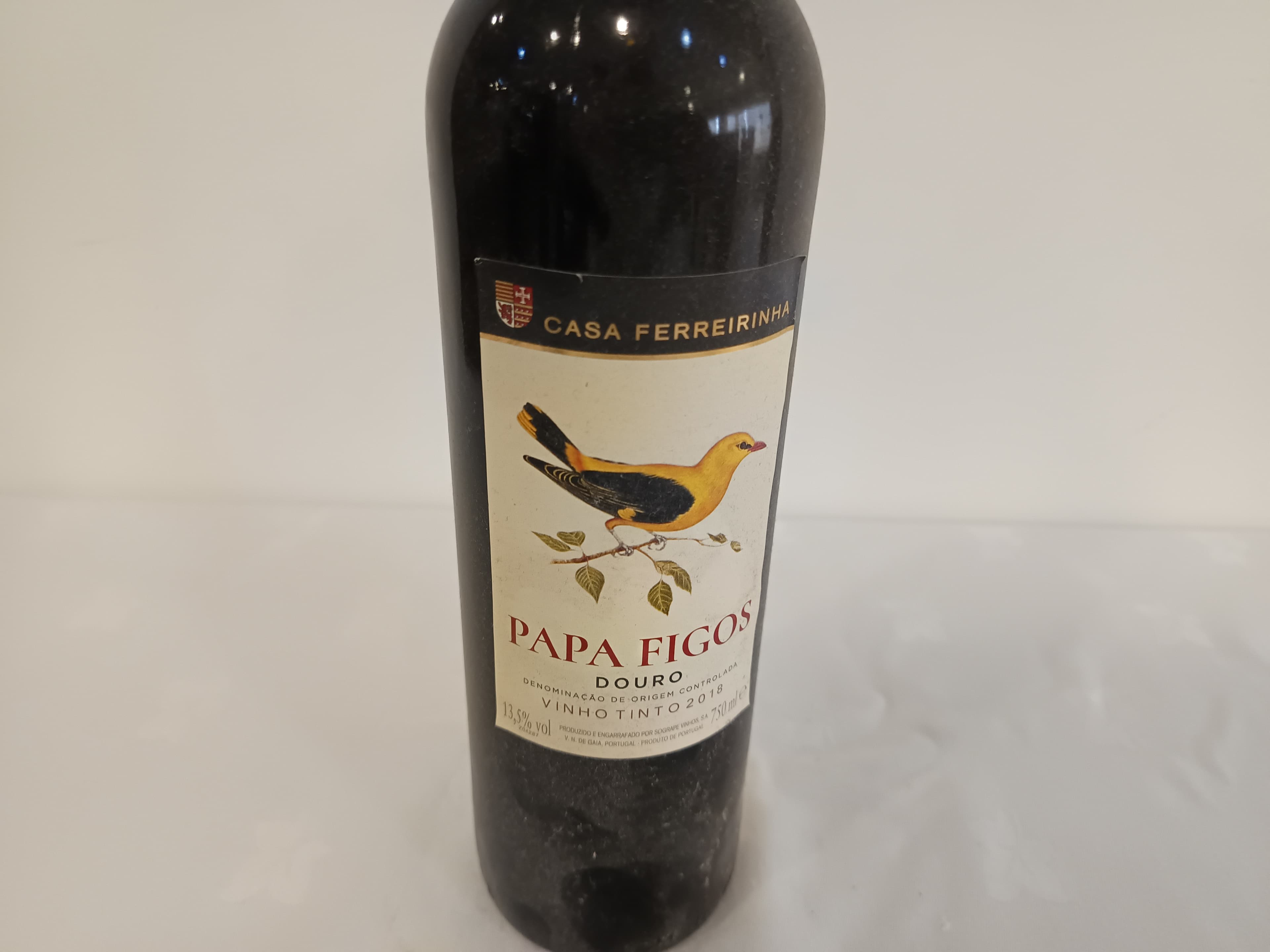 Garrafa de vinho tinto Papa Figos Douro 2018 — imagen 2