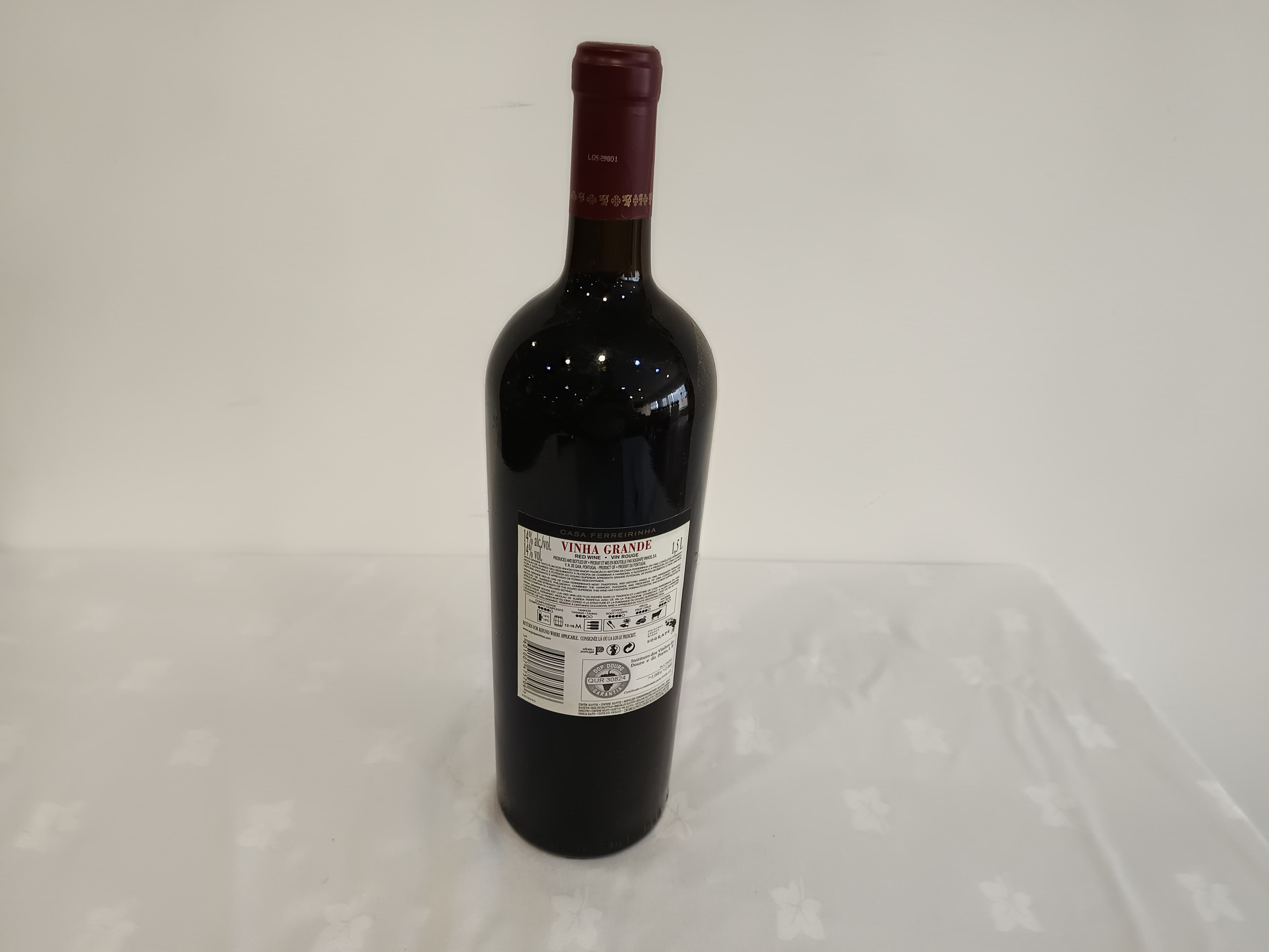 Garrafa de vinho tinto Vinha Grande Douro 2017 — image 3