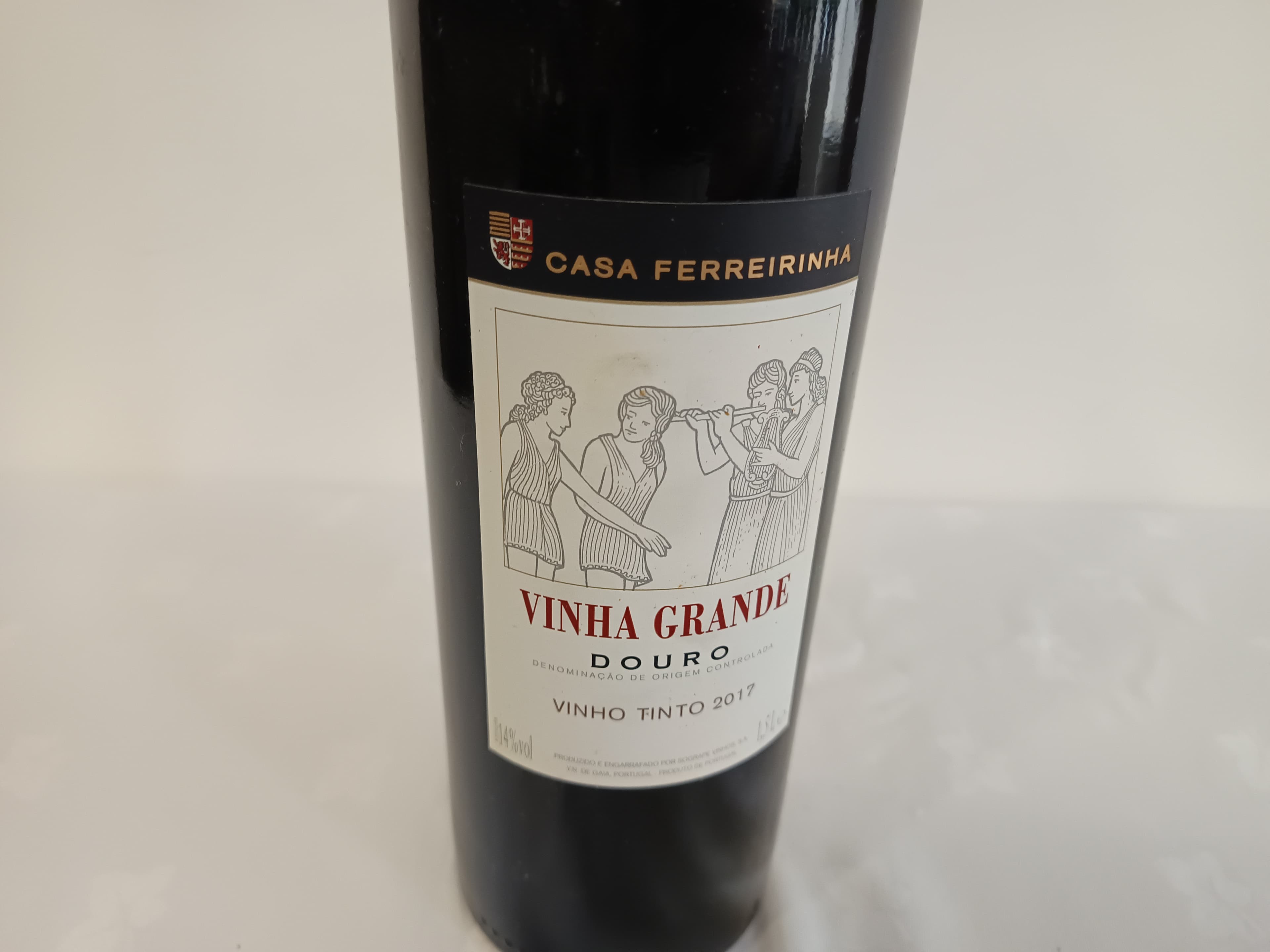Garrafa de vinho tinto Vinha Grande Douro 2017 — image 2