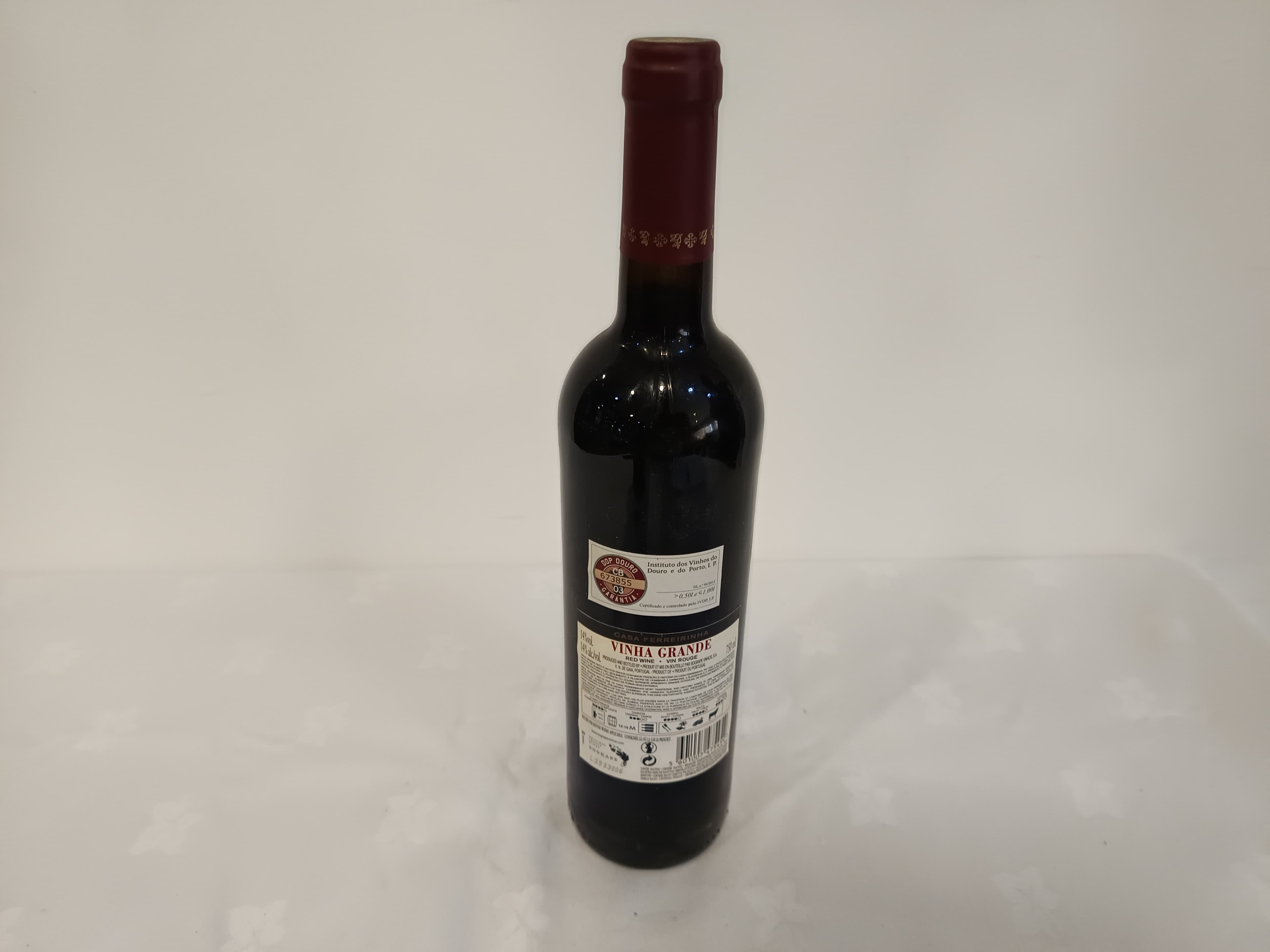 Garrafa de vinho tinto Vinha Grande Douro 2017 — imagem 3