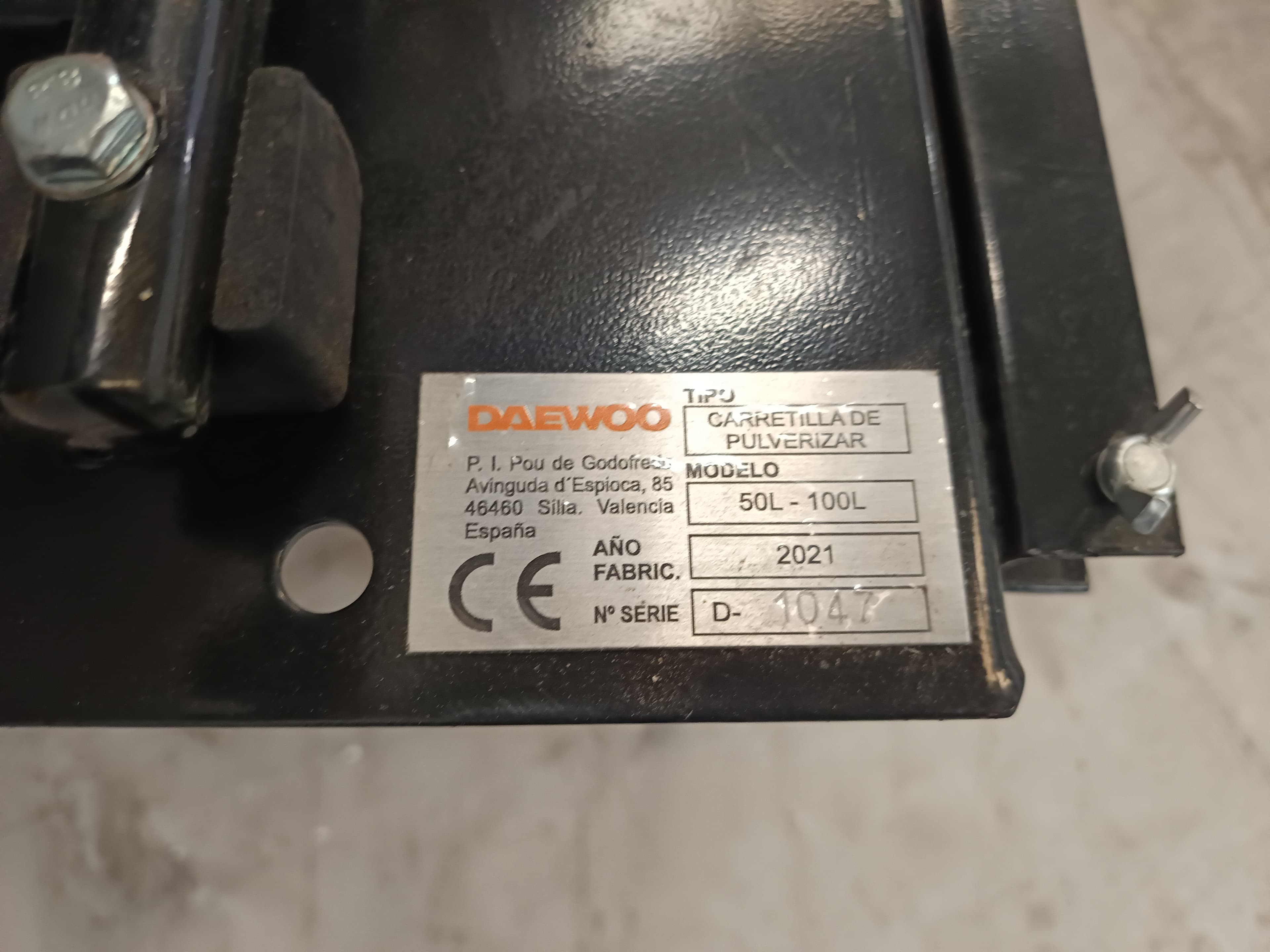 Carrinho Pulverizador Basic 100Lt — imagem 7