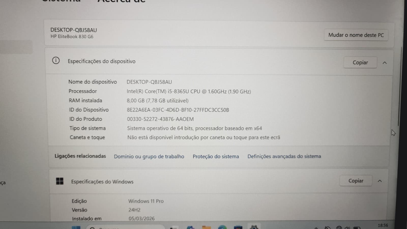 Computador portátil HP EliteBook 830 G6 — image 8