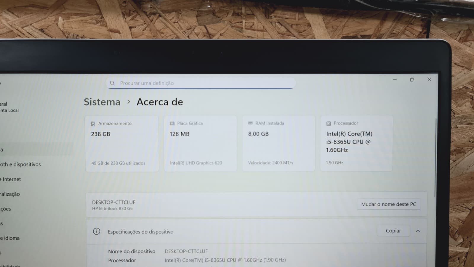 Portátil HP EliteBook 830 G6 — imagen 9