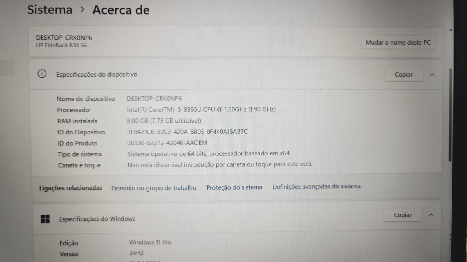 Ordinateur portable HP EliteBook 830 G6 — image 7