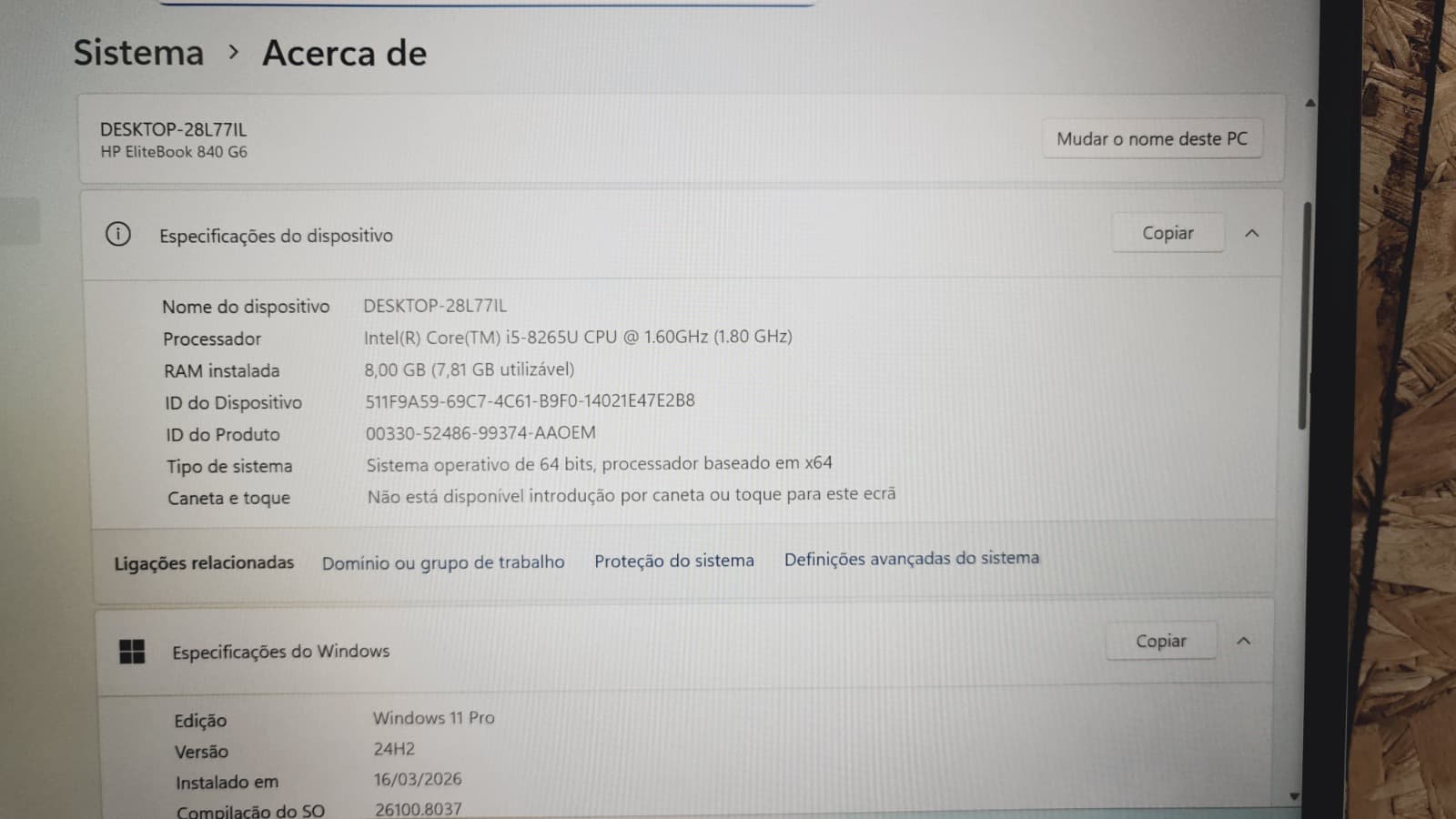 HP EliteBook 840 G6 laptop — image 3
