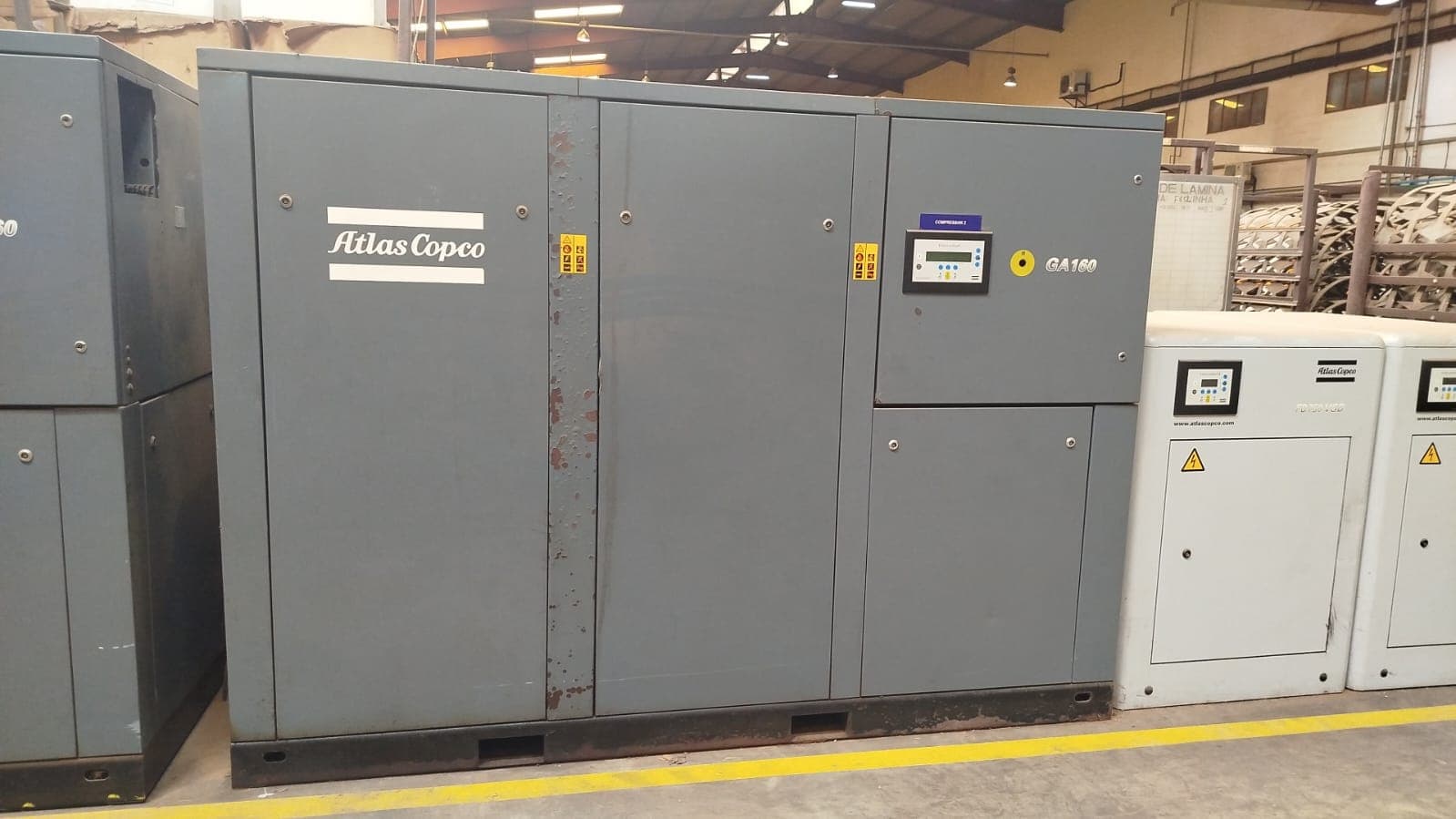 Compressor de Ar Industrial e Secador de Ar Comprimido — imagem 3