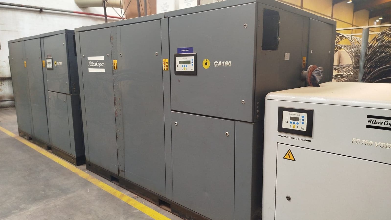 Compressor de Ar Industrial e Secador de Ar Comprimido — imagem 7