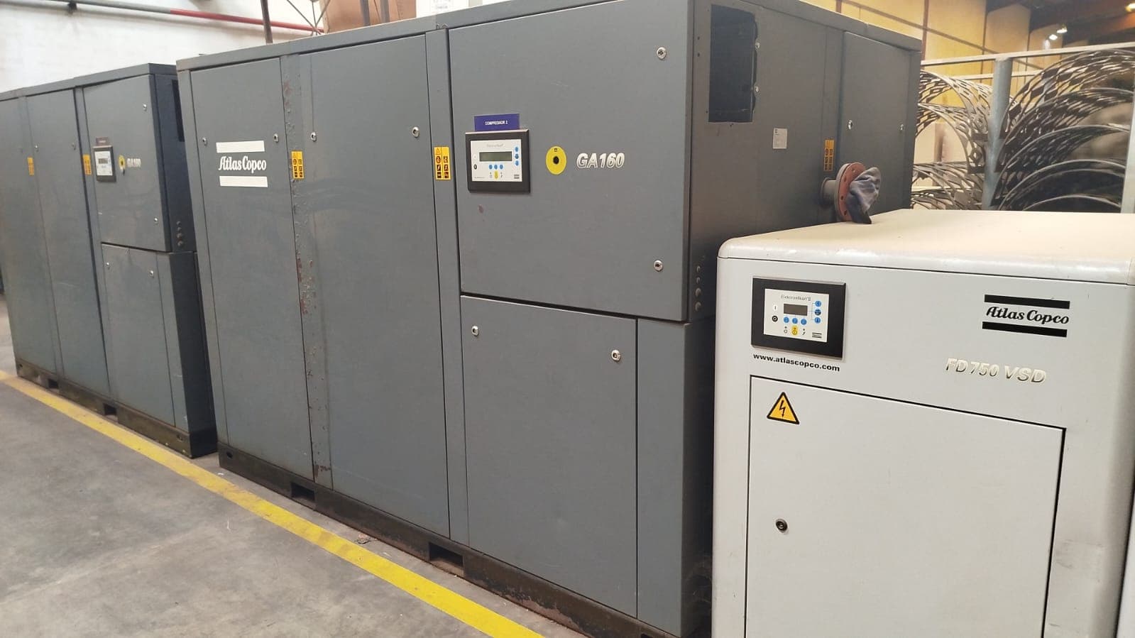 Compressor de Ar Industrial e Secador de Ar Comprimido — imagem 2