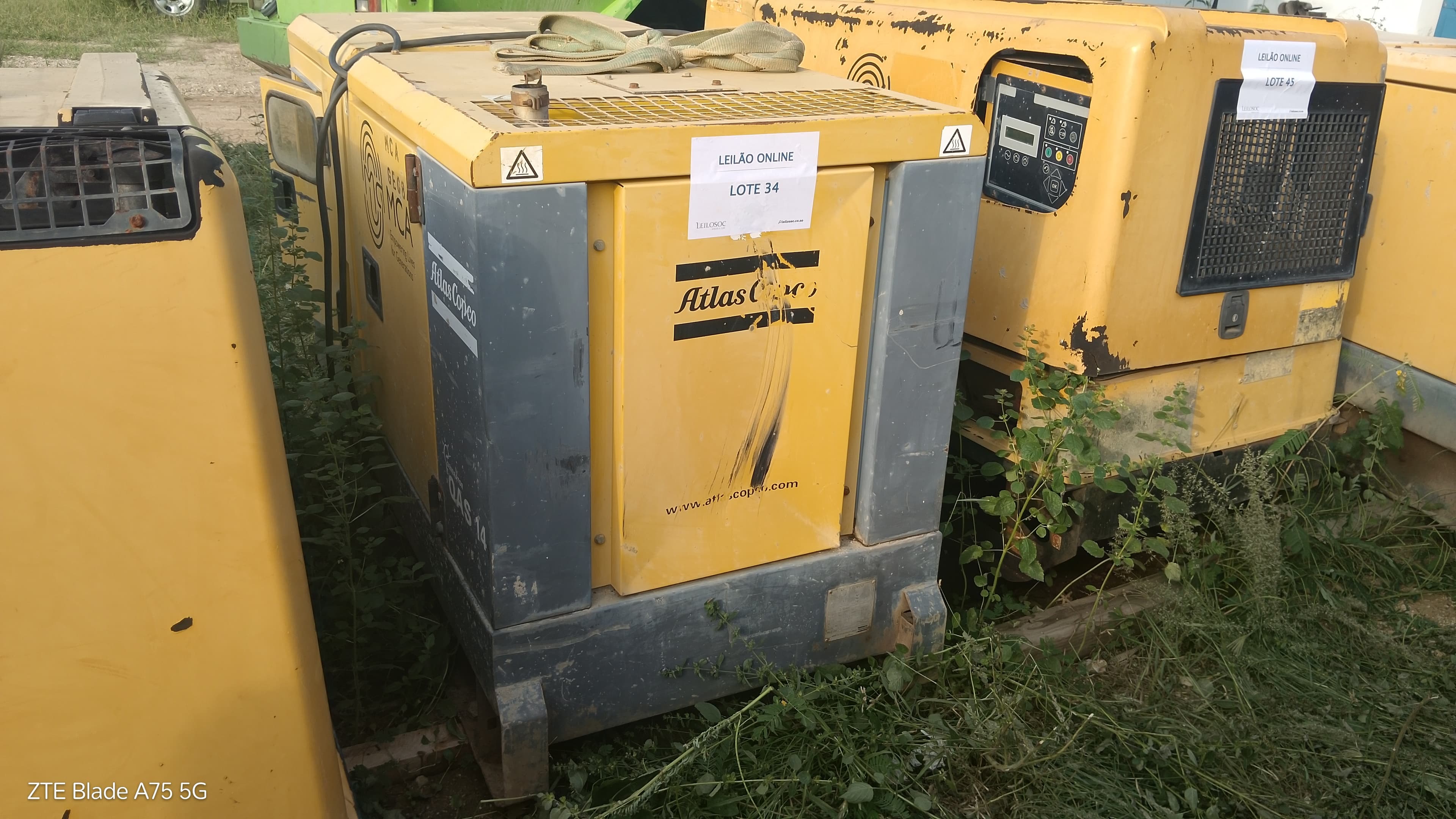 Gerador Atlas Copco 14-kVa — imagen 1