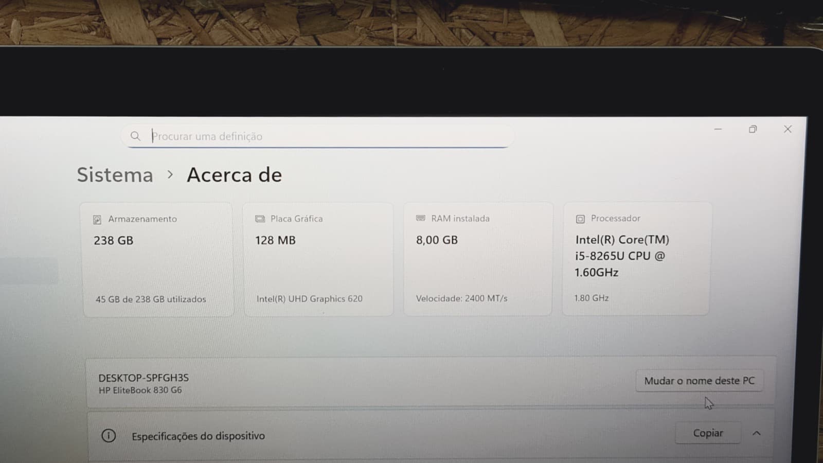Computador portátil HP EliteBook 830 G6 — imagem 10
