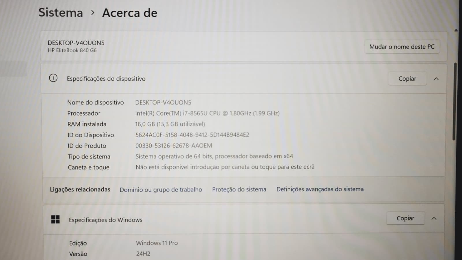 Portátil HP EliteBook 840 G6 — imagen 8