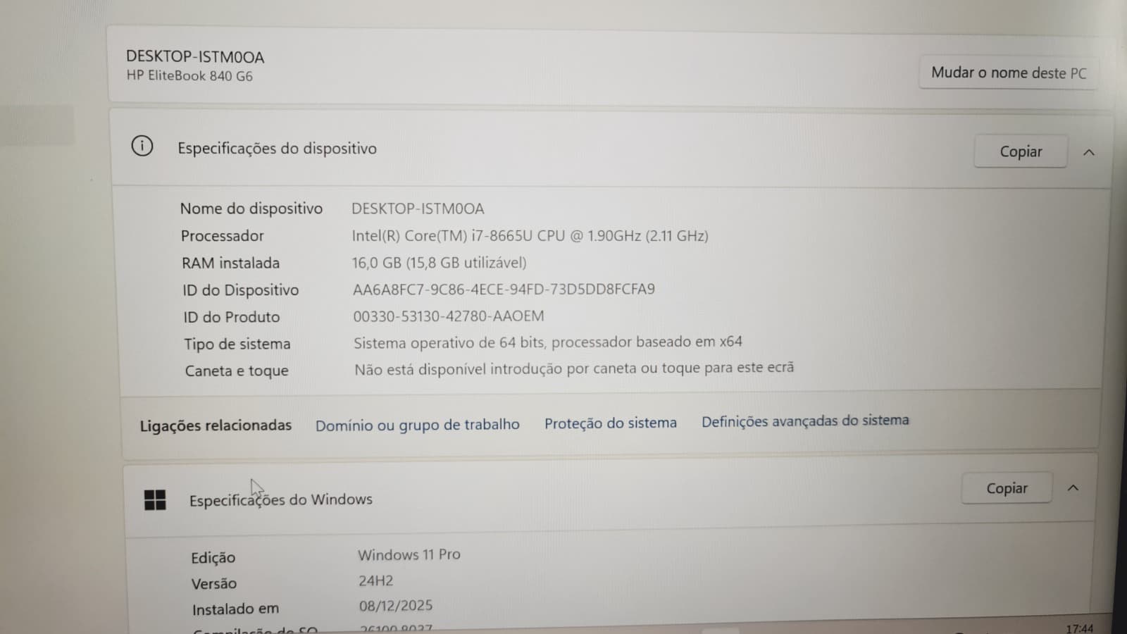 Portátil HP EliteBook 840 G6 — imagen 7