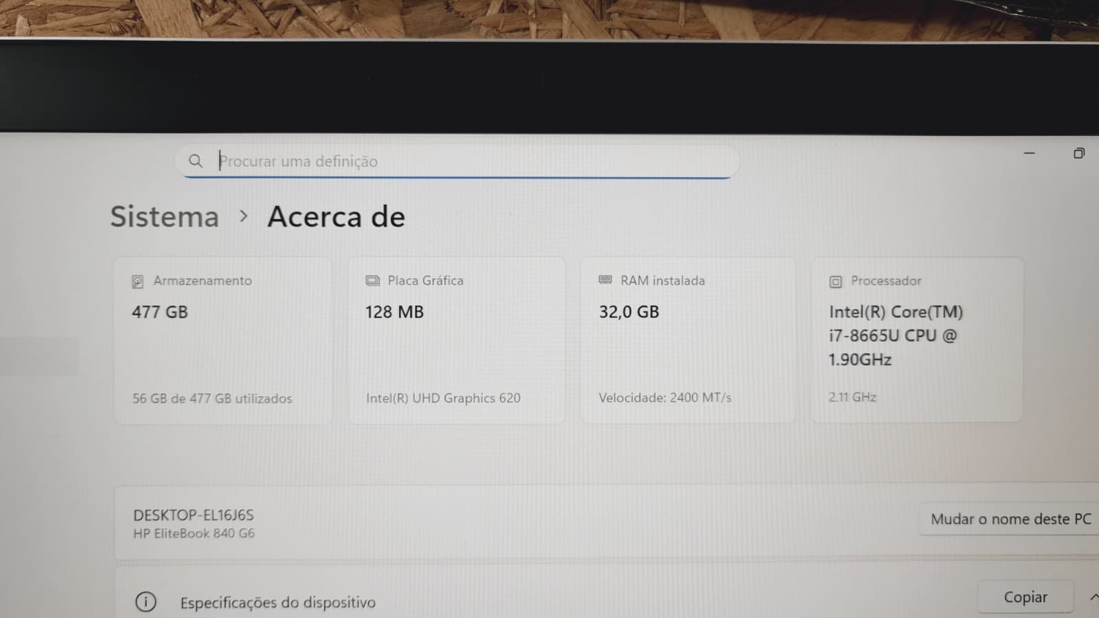 Portátil HP EliteBook 840 G6 — imagen 9