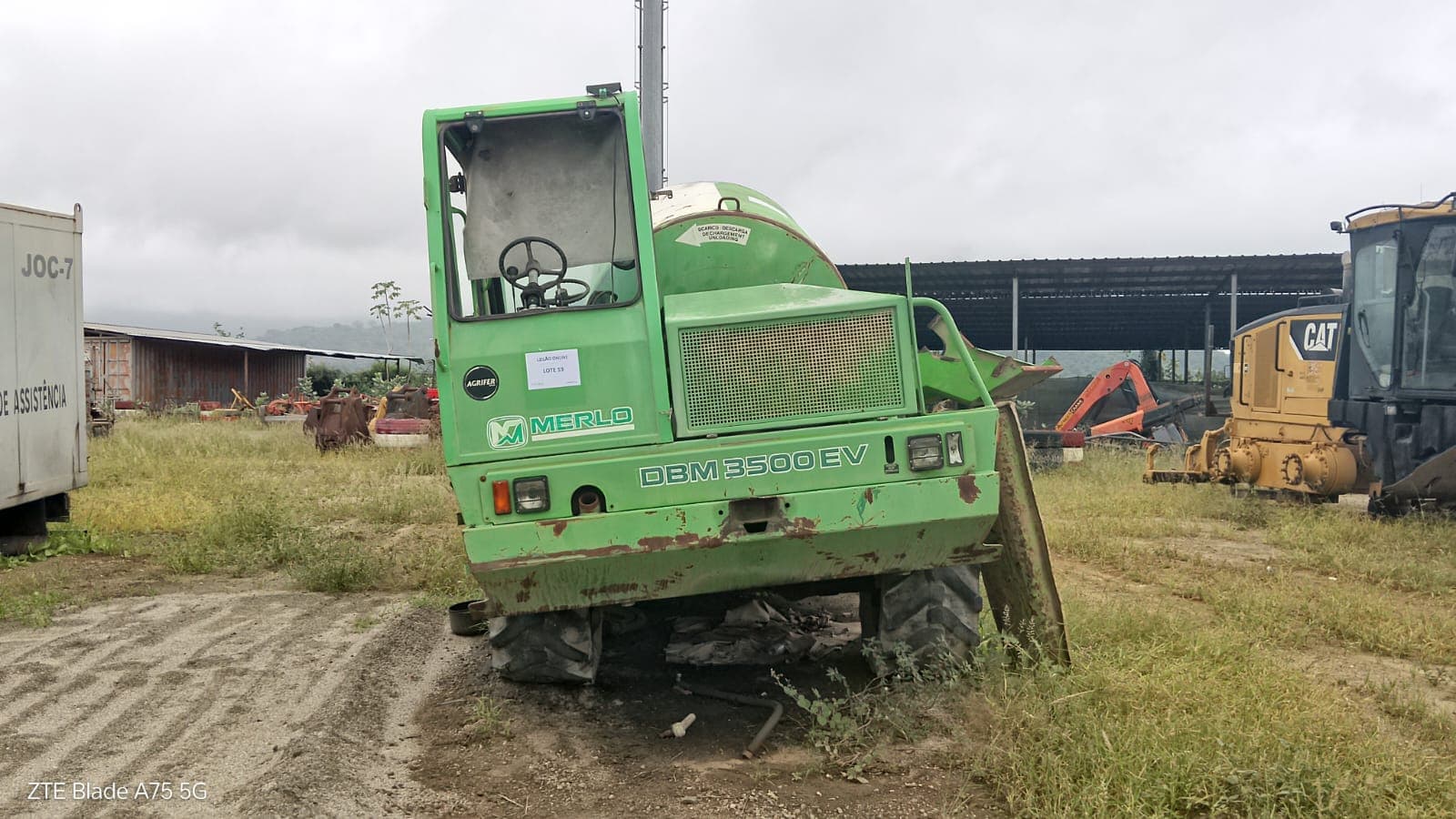 Auto Betoneira 3,500 lts Merlo DBM3500EV — imagen 4