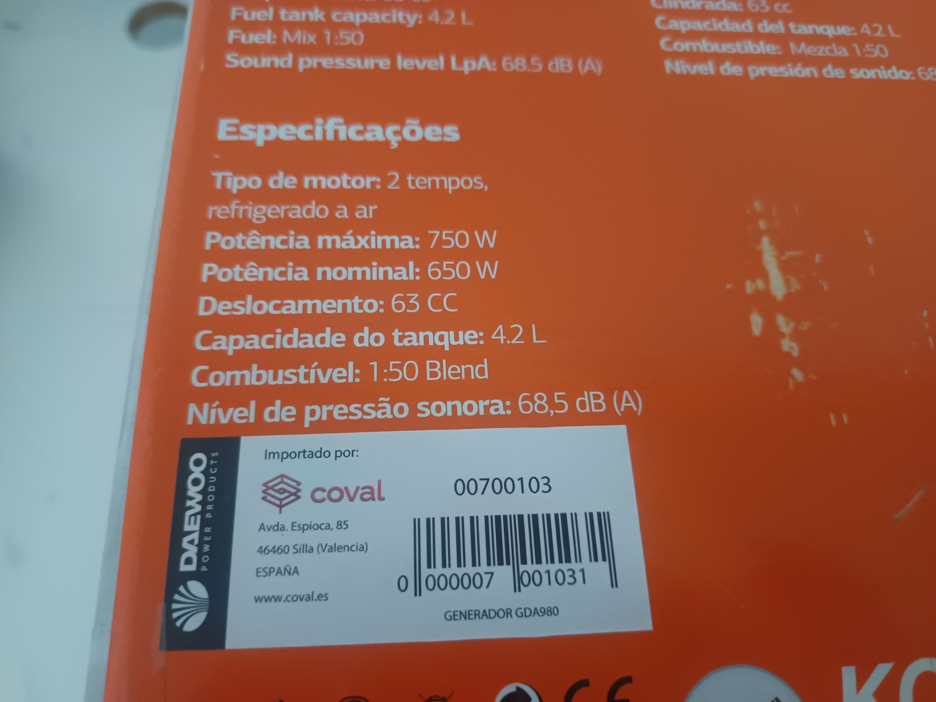 Gerador Daewoo — imagem 6
