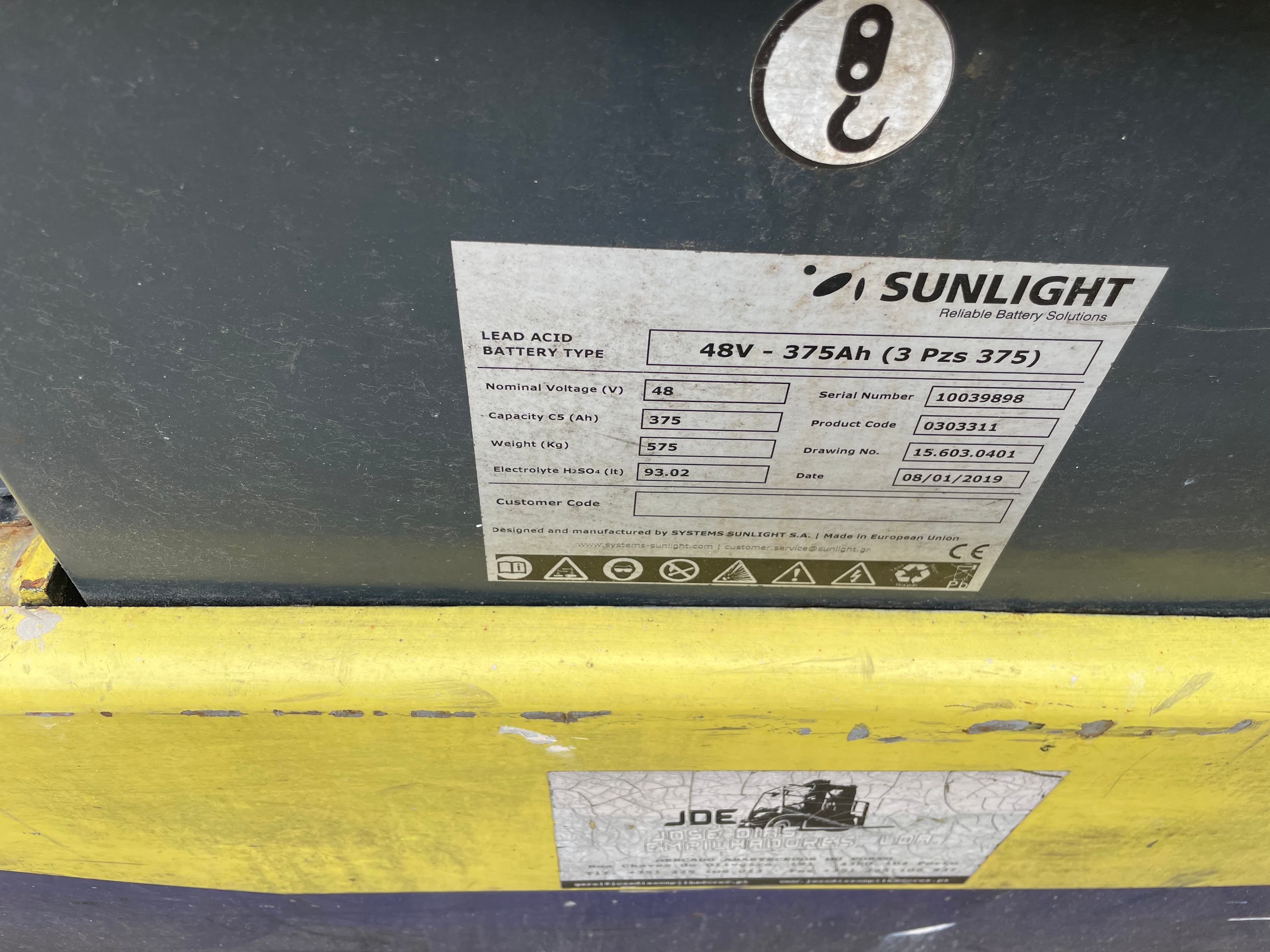 Empilhador elétrico Komatsu FB13 — imagen 9