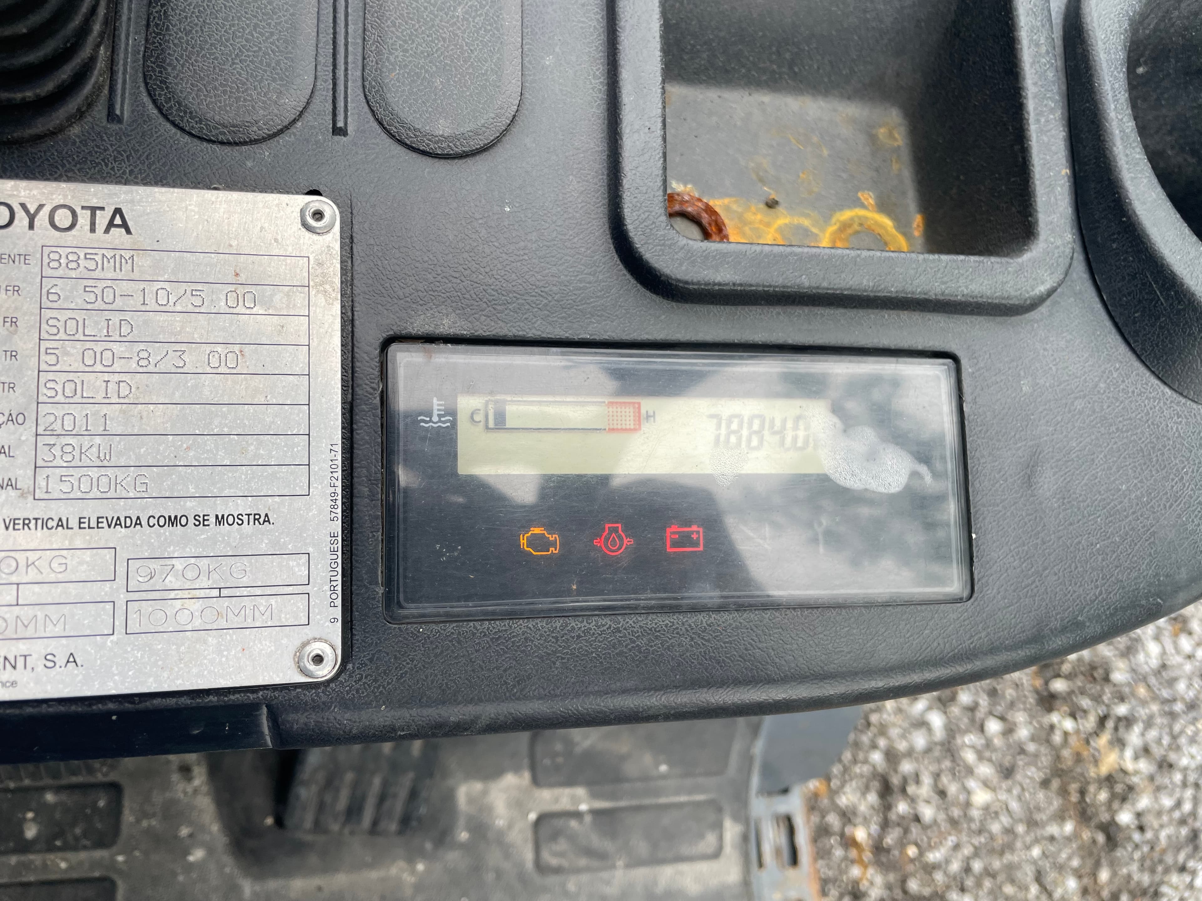 Empilhador a Gás Toyota 028FGF15 — imagen 5
