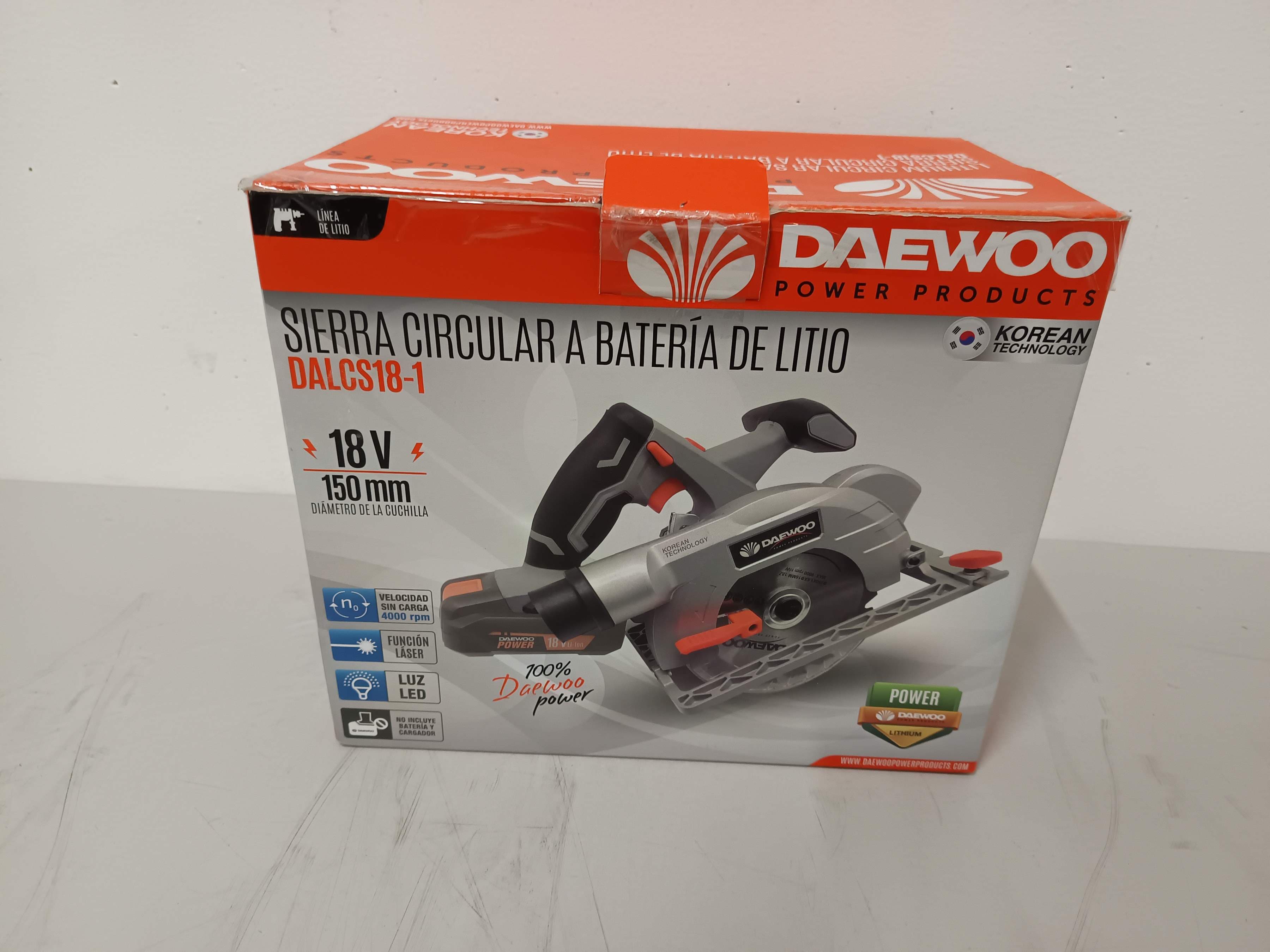 Sierra circular Daewoo — imagen 1