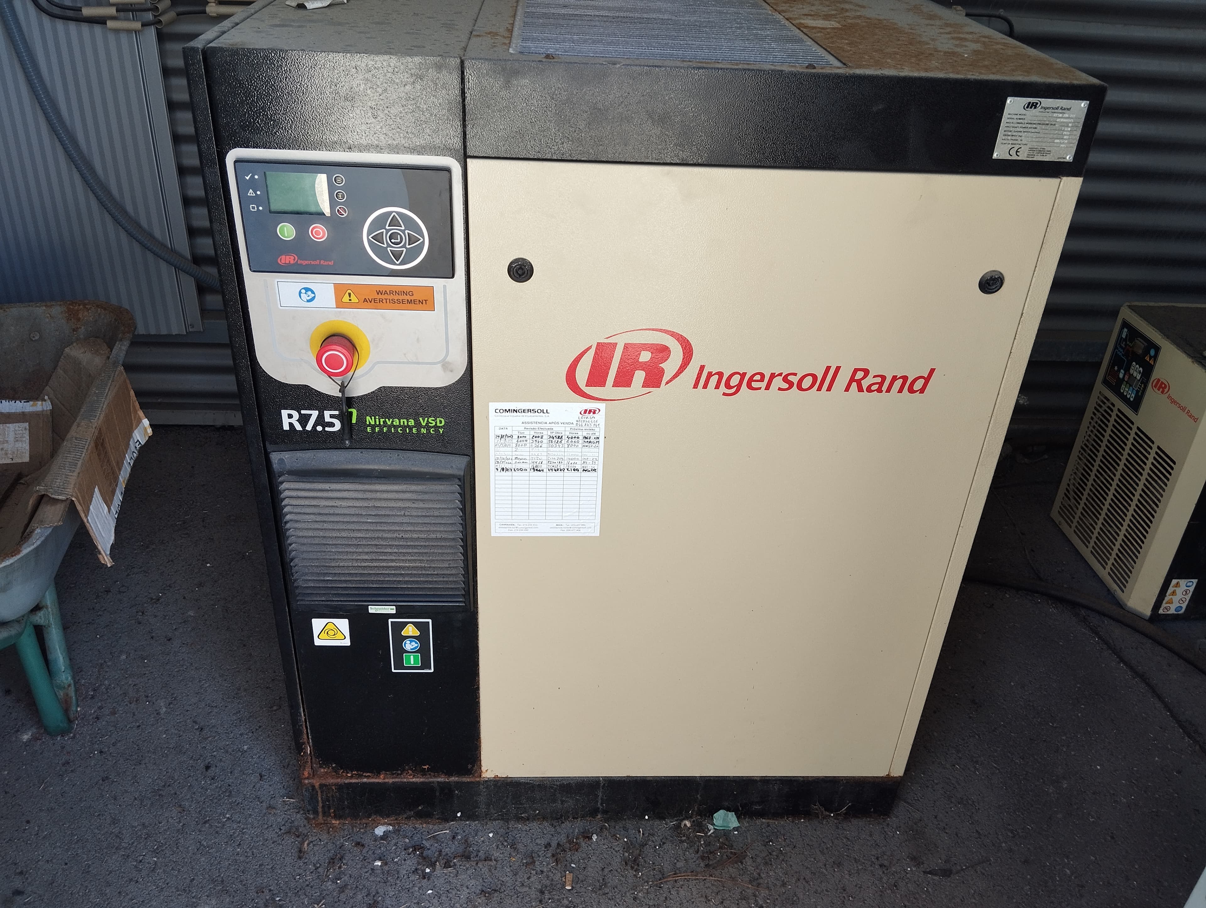Compressor · Secador · Depósito de Ar