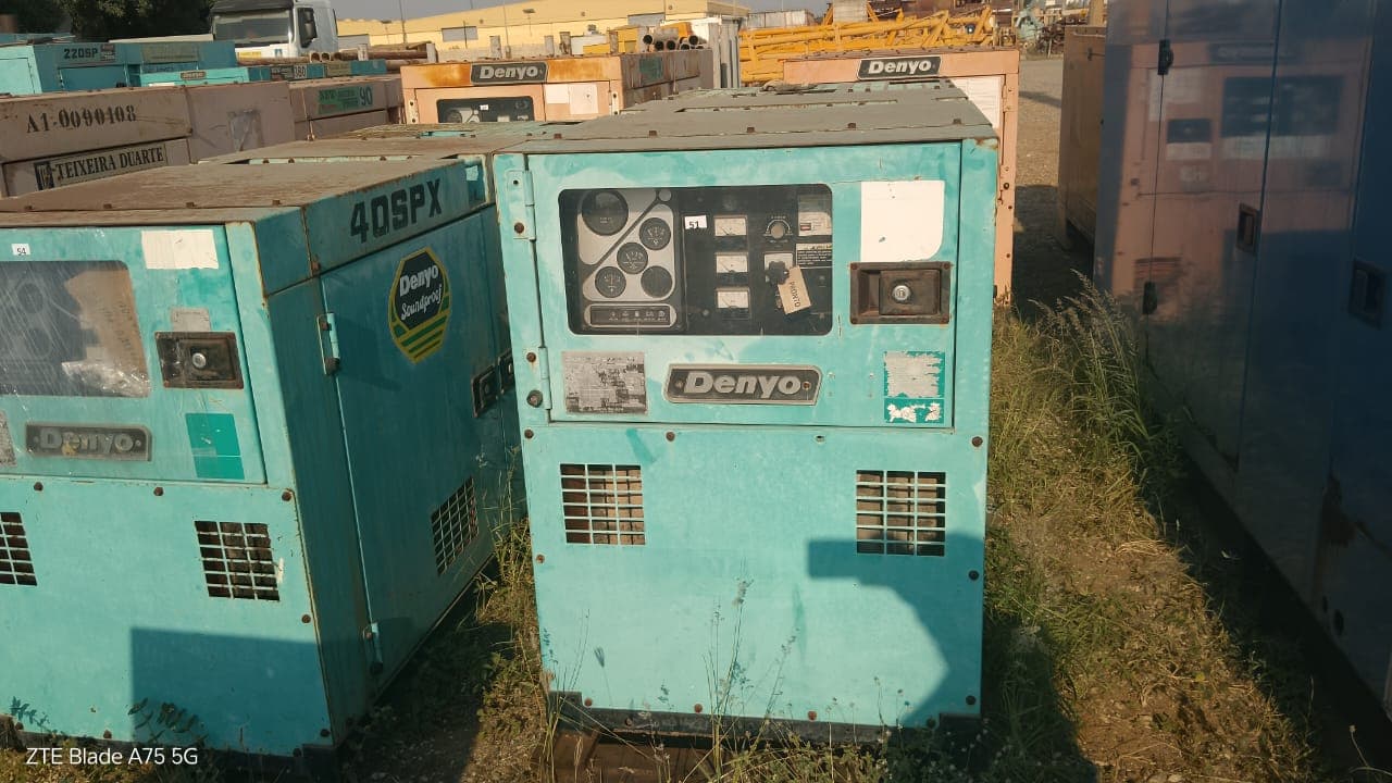 22 Geradores Olympia, Denyo e SDMO — imagen 63