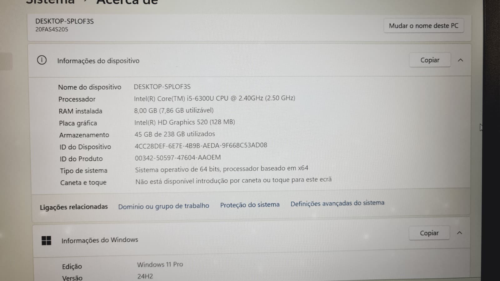 Computador portátil Lenovo ThinkPad T460s — imagen 9