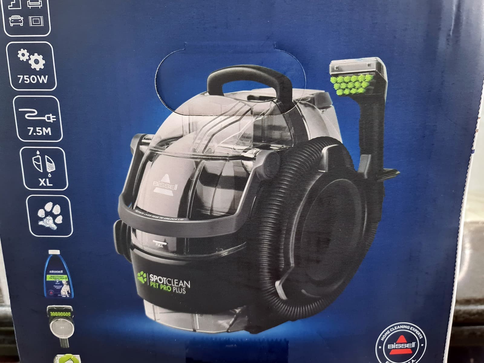 Aspirador com limpeza a vapor Bissell Spotclean Pet Pro Plus — imagen 17