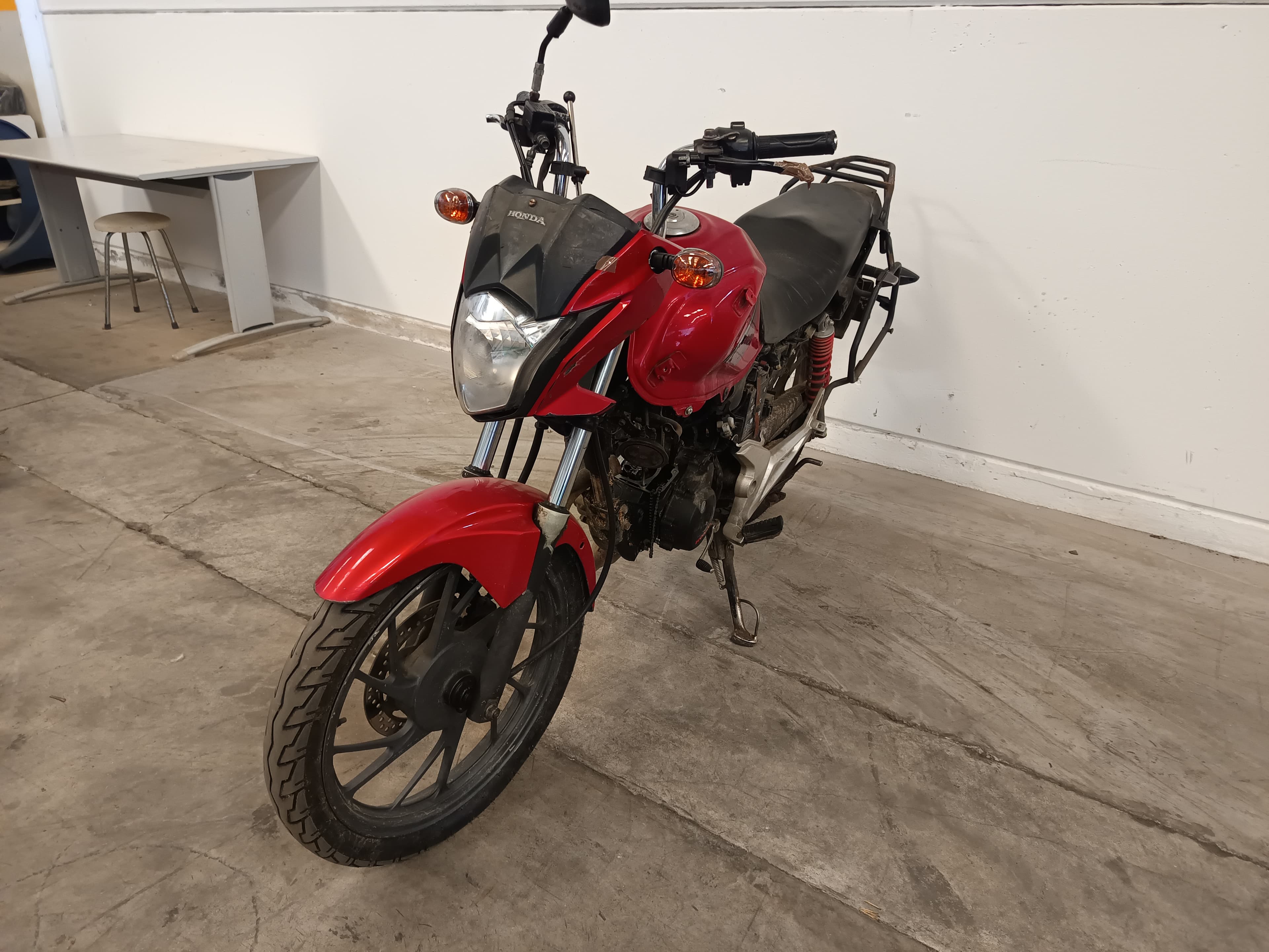 Honda 125 CBF · Ano 2017