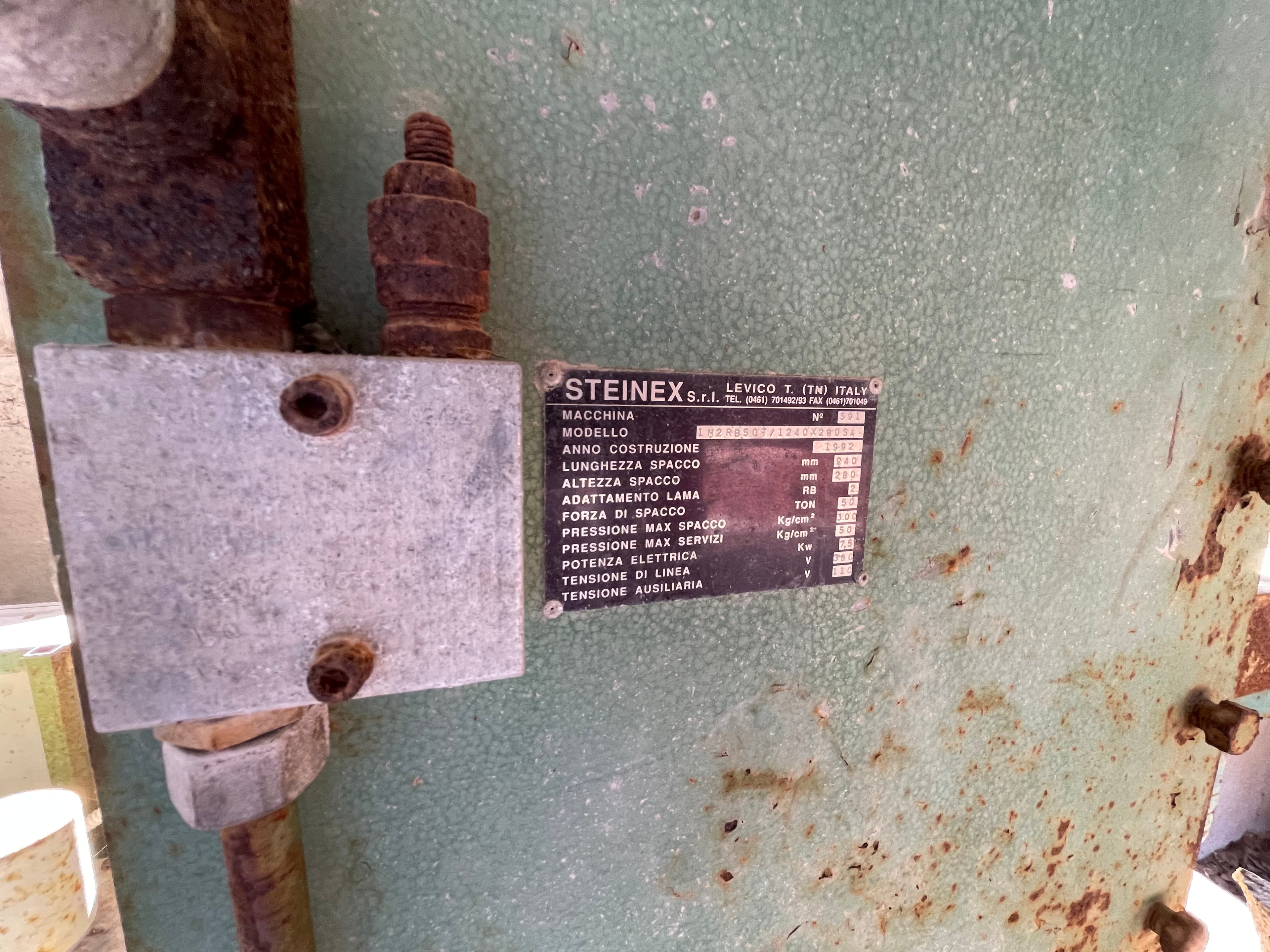 Máquina de cortar cubos Steinex — imagem 3