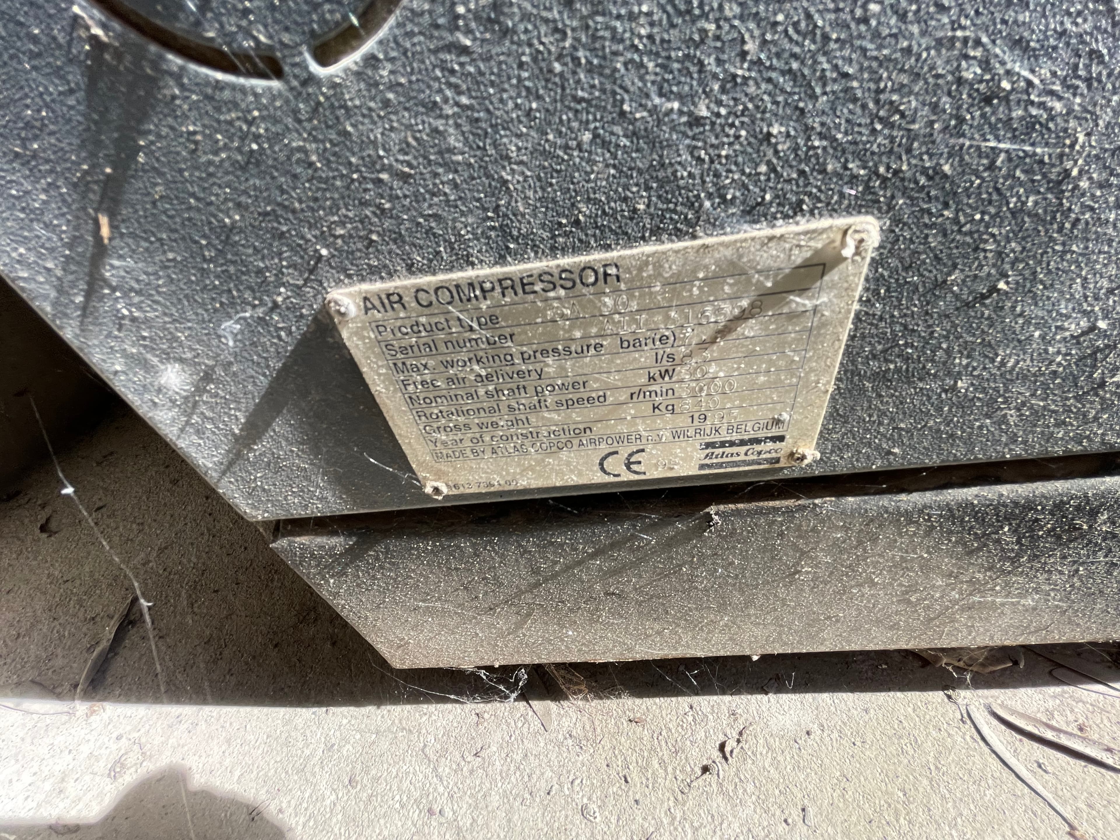 Compressor Atlas Copco GA 30 — imagen 3