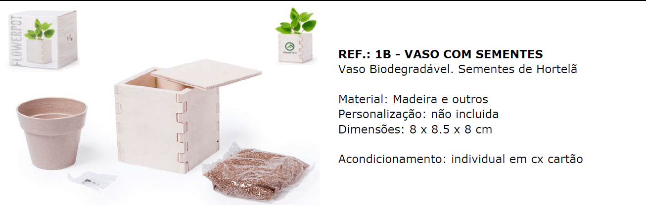 Vaso com sementes — imagem 2