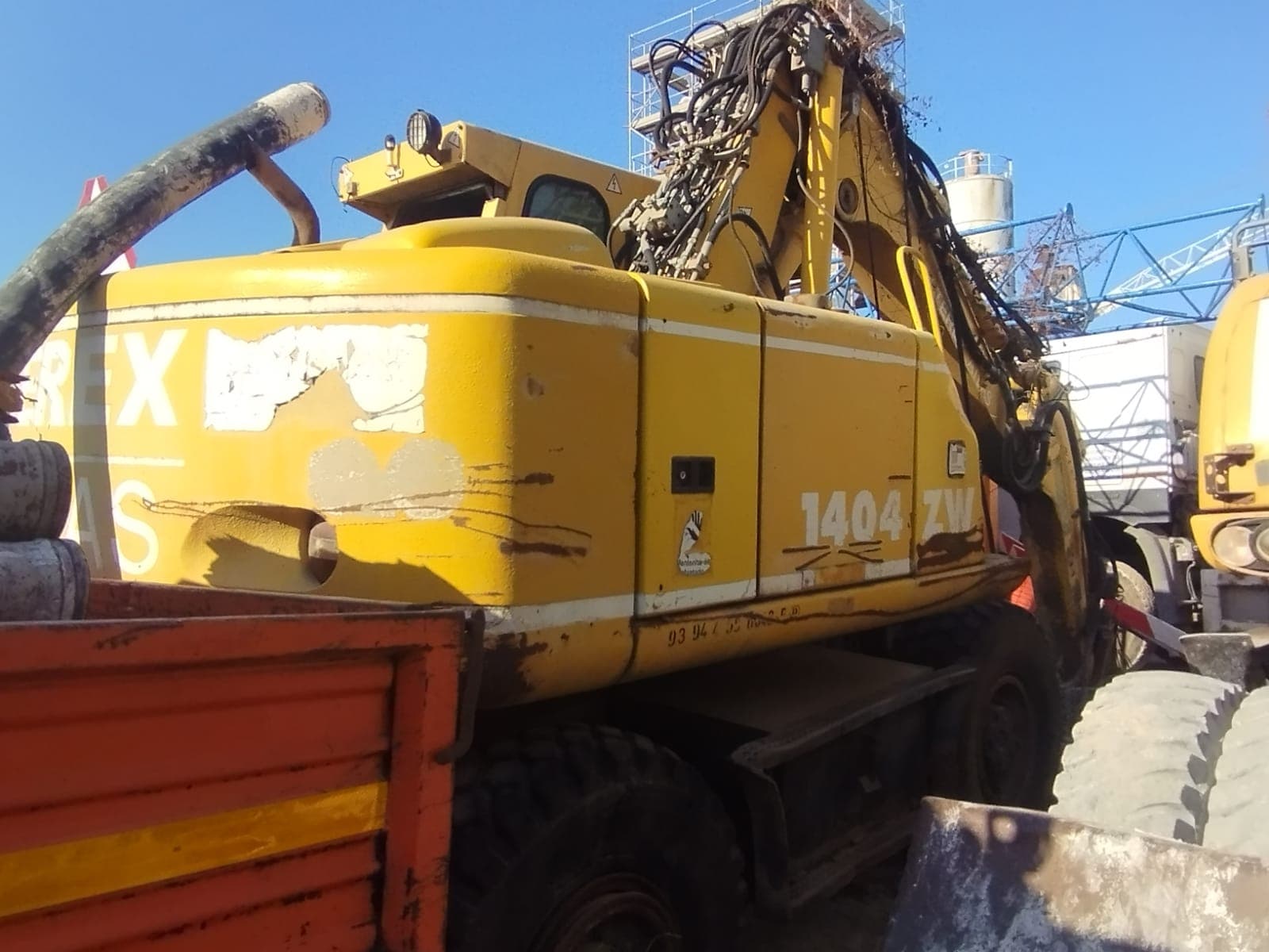 Road-Rail Wheeled Excavator ATLAS 1404 ZW – 2006 | Escavadora Giratória de Pneus R-Route ATLAS 1404 ZW – 2006 — imagem 10