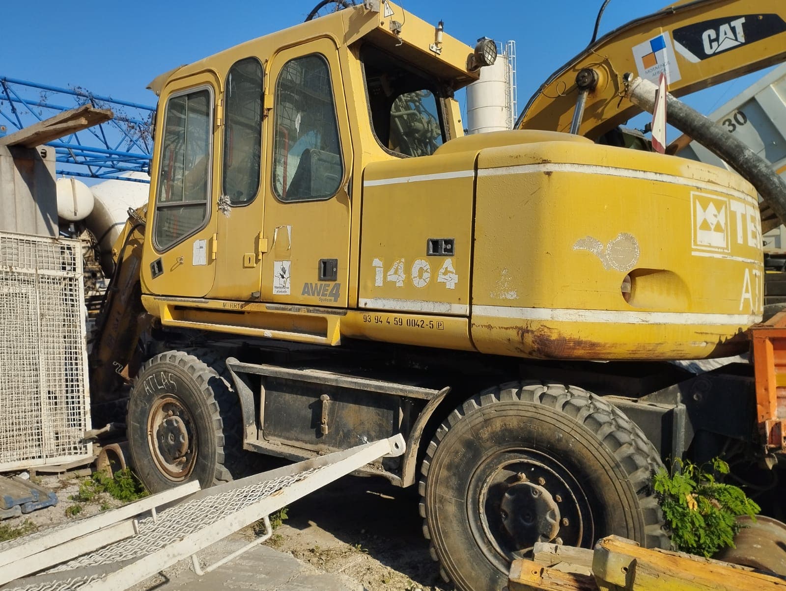 Road-Rail Wheeled Excavator ATLAS 1404 ZW – 2006 | Escavadora Giratória de Pneus R-Route ATLAS 1404 ZW – 2006 — imagem 20