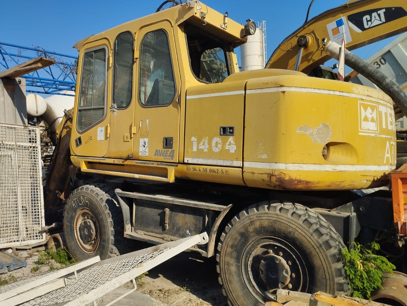 Road-Rail Wheeled Excavator ATLAS 1404 ZW – 2006 | Escavadora Giratória de Pneus R-Route ATLAS 1404 ZW – 2006 — imagem 19
