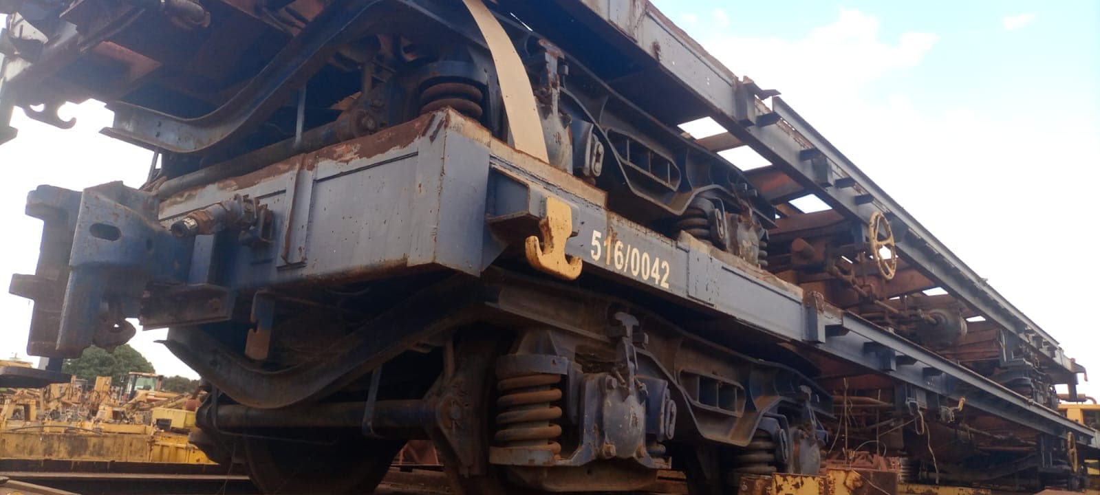 2JJAG Flat Wagon – 1983 | Vagão Plataforma 2JJAG – 1983 — imagem 3