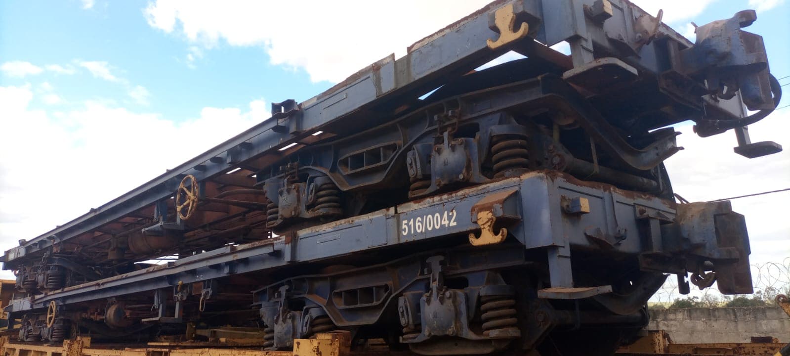 2JJAG Flat Wagon – 1983 | Vagão Plataforma 2JJAG – 1983
