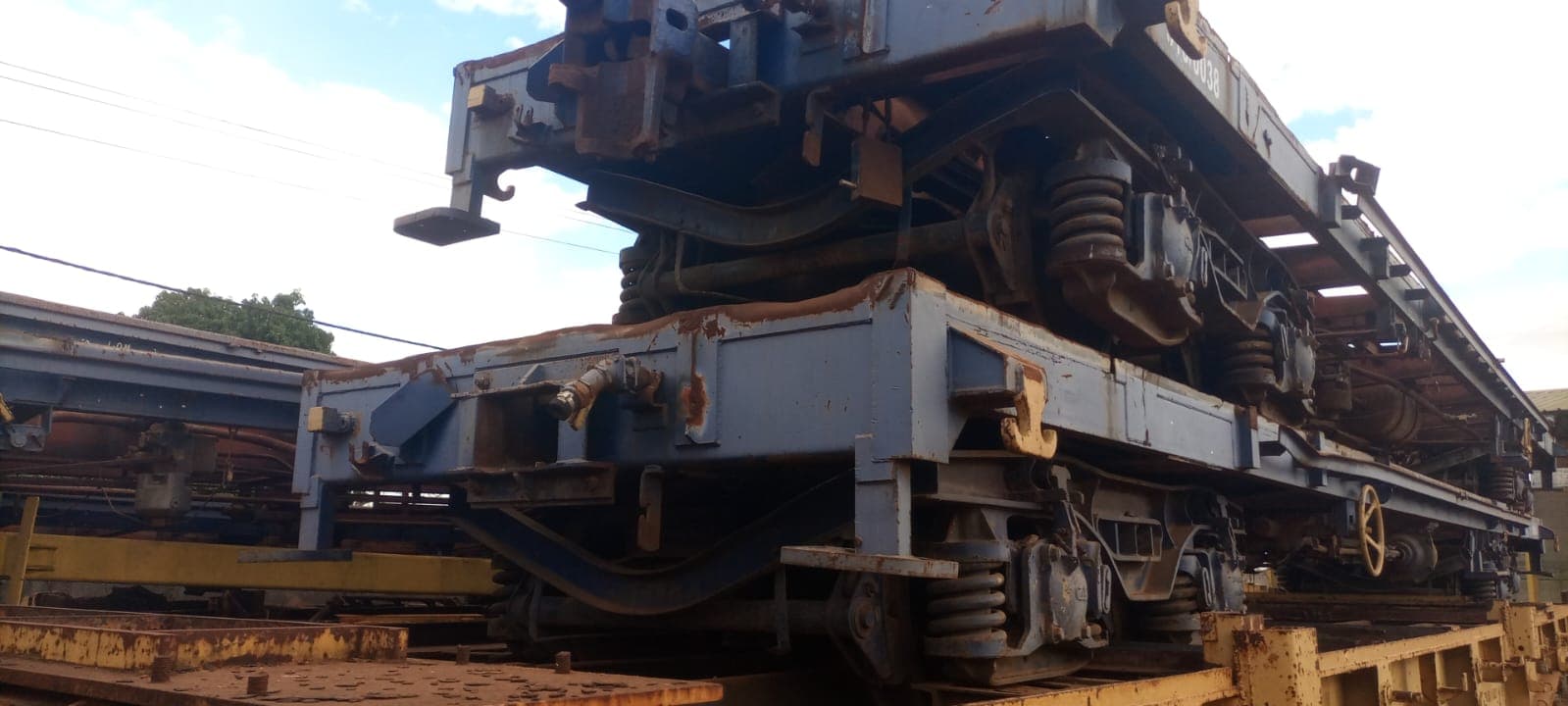2JJAG Flat Wagon – 1983 | Vagão Plataforma 2JJAG – 1983 — imagem 4