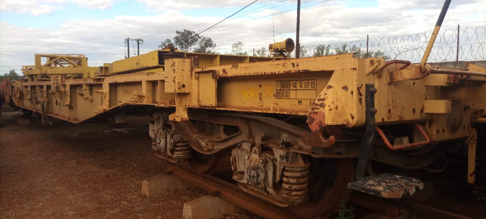 MMQC 18.50 m Flat Wagon – 1975 | Vagón Plataforma MMQC 18,50 m – 1975 — imagen 1