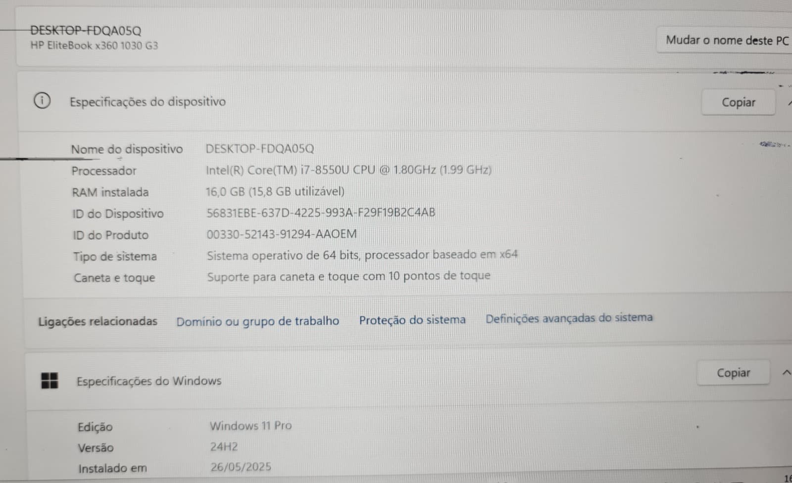 Computador portátil HP EliteBook X360 1030 G3 — imagem 10