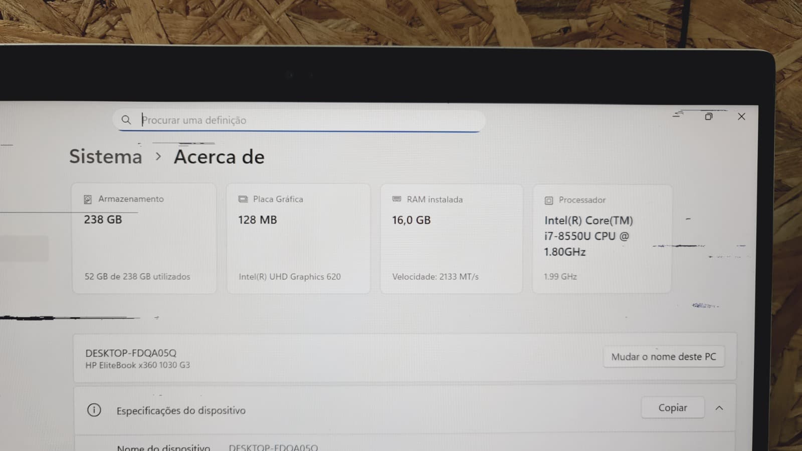 Computador portátil HP EliteBook X360 1030 G3 — imagem 9