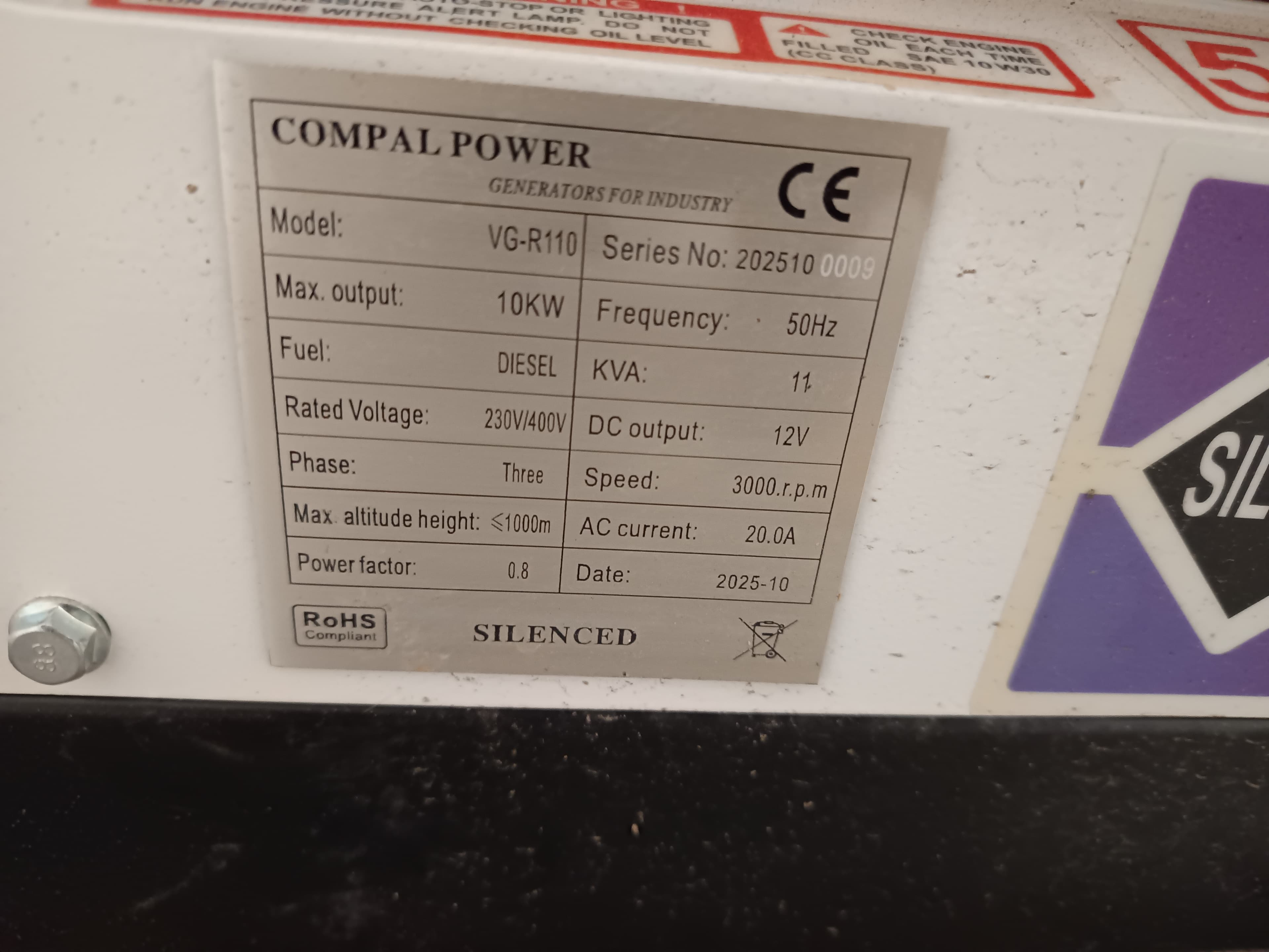 Gerador Compal VG-R110 — image 8