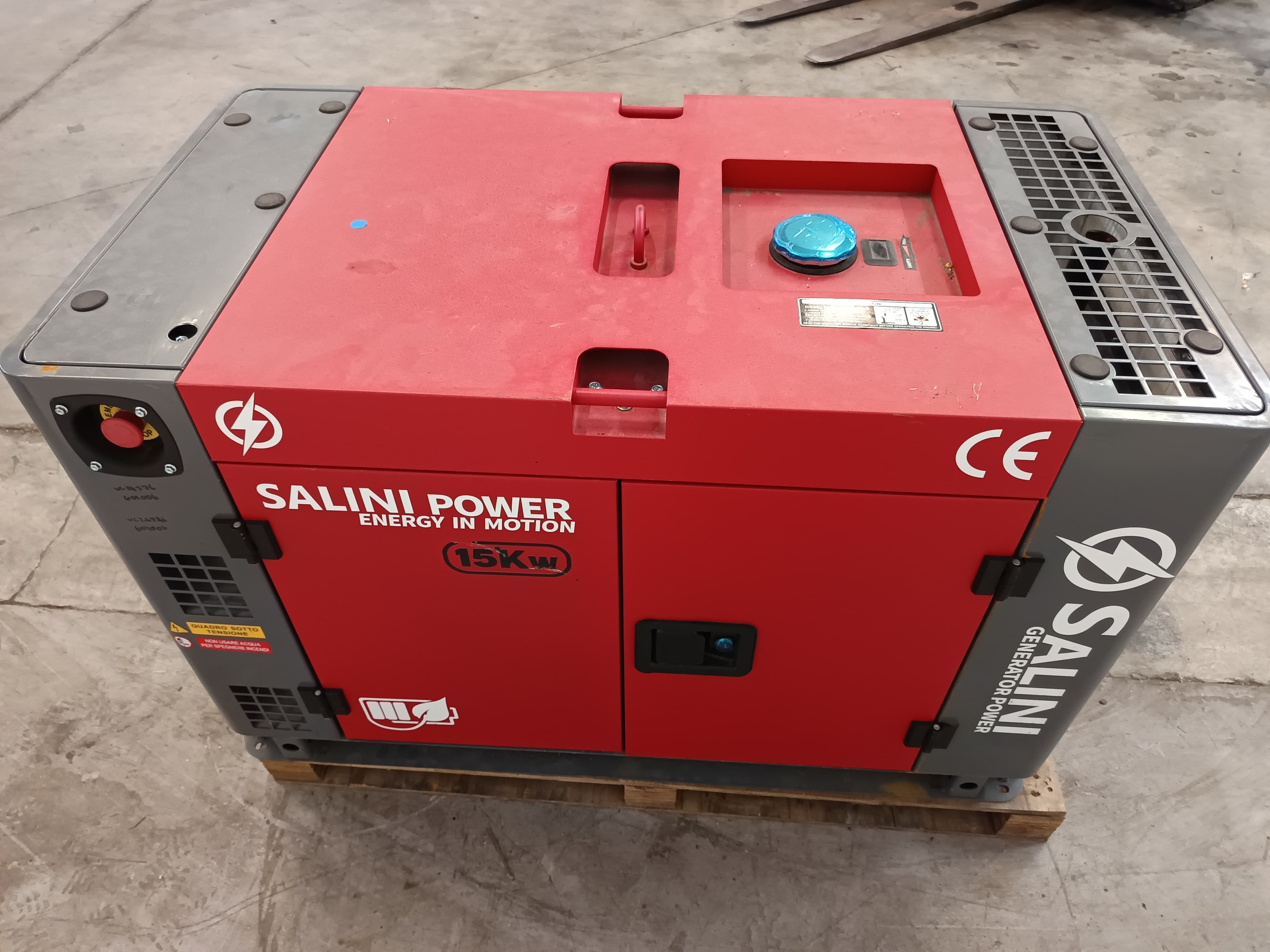 Gerador Salini VG-R15 de 15 kva — imagen 6