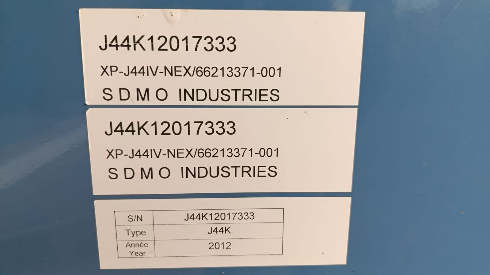 Gerador SDMO J44K - 2012 — imagen 4