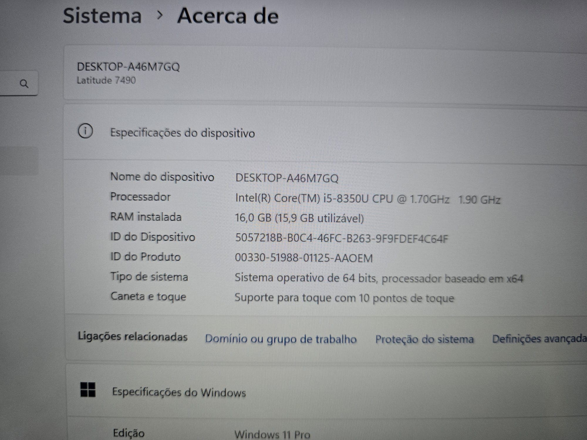 Computador portátil Dell Latitude 7490 — imagen 9