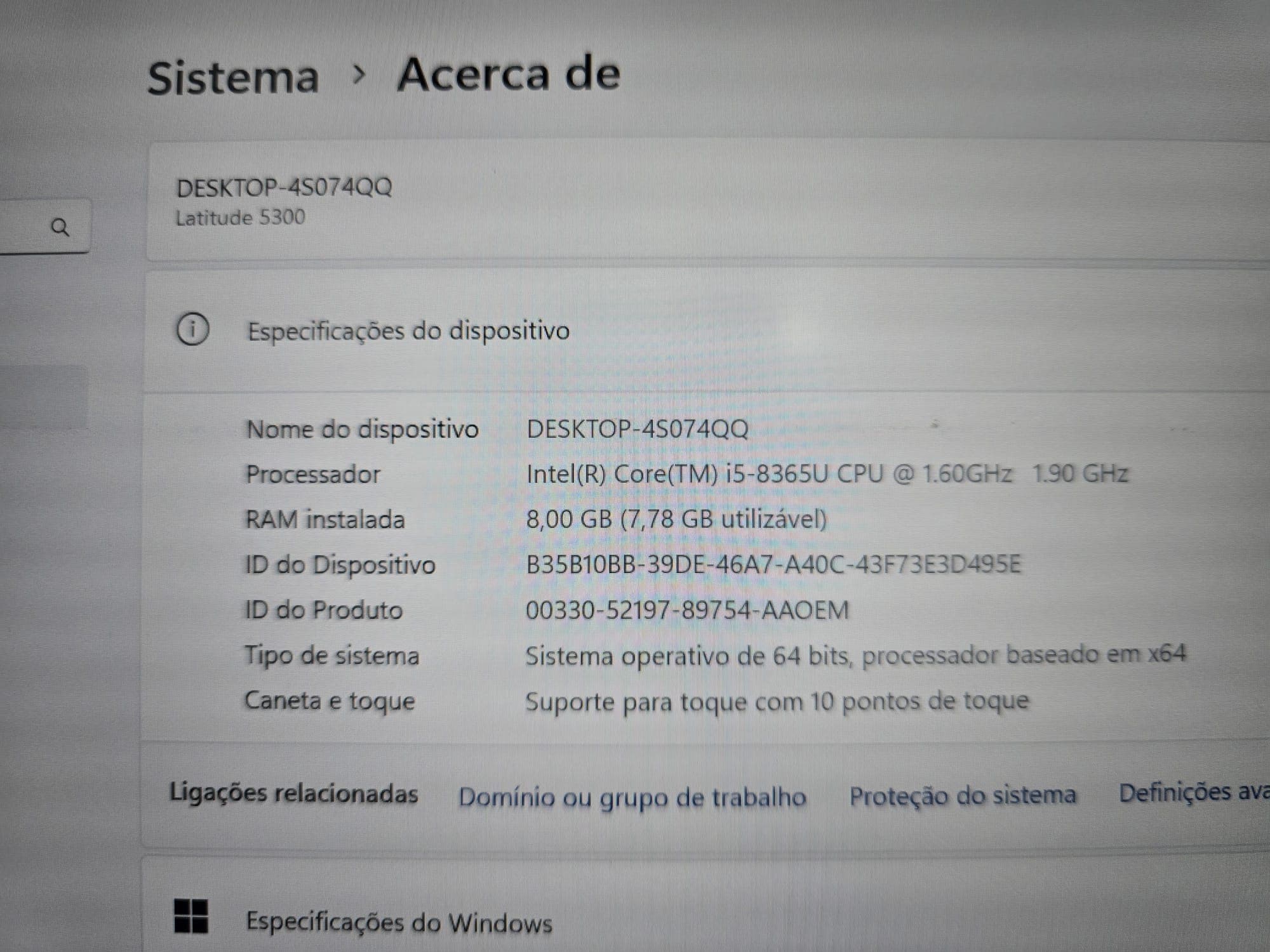 Portátil Dell Latitude 5300 — imagen 9