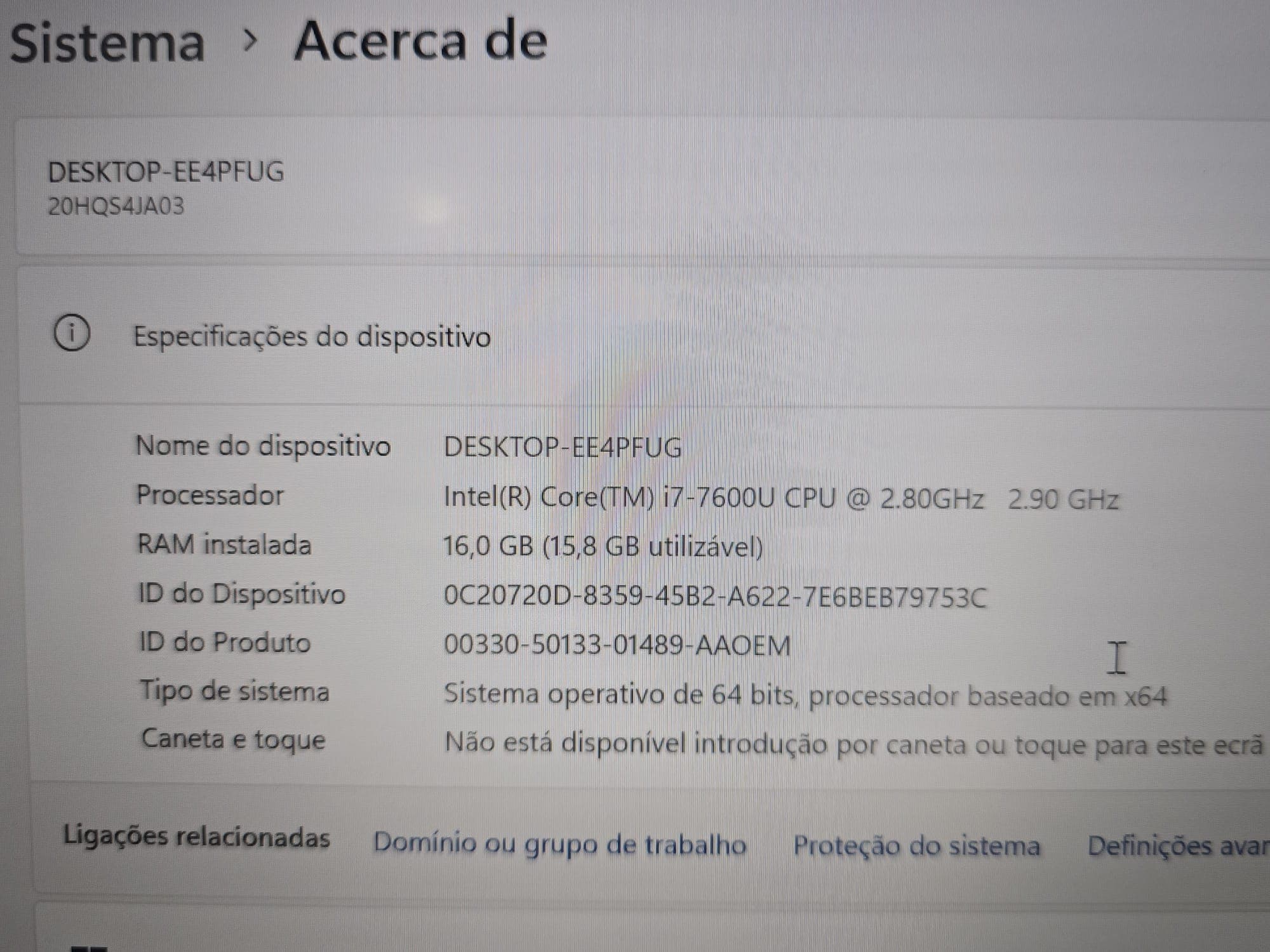 Computador portátil Lenovo Thinkpad X1 Carbon — imagem 7